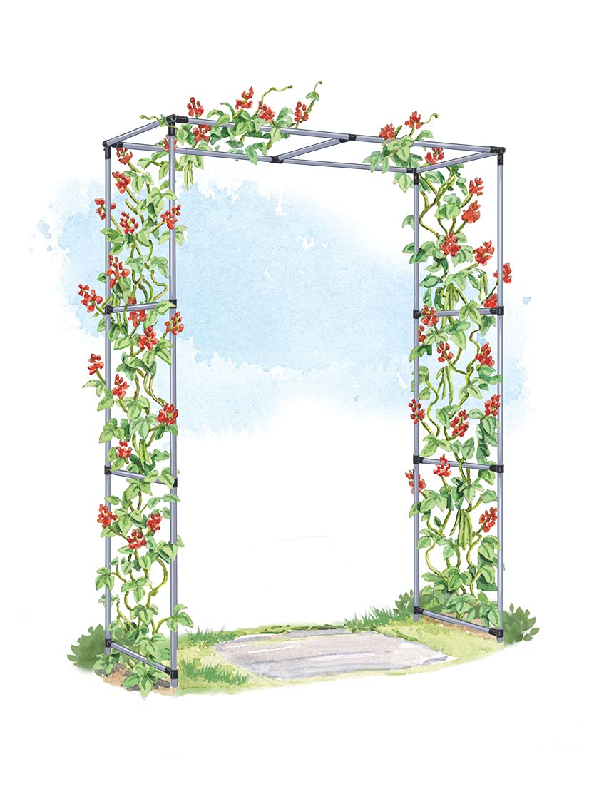 Premium DIY Garden Arbor Connector Kit - Heavy Duty Metal Brackets for Sturdy Outdoor Structures | Perfect for Pergolas, Trellises & Backyard Landscaping