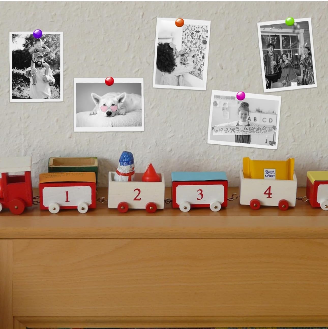 Instant Camera Thermal Printing Paper Rolls - Inkless, No Ink Needed for Kids' Camera - 57x25mm, 4 Rolls/Pack - Perfect for Birthday Parties, Travel Memories & Instant Photo Fun