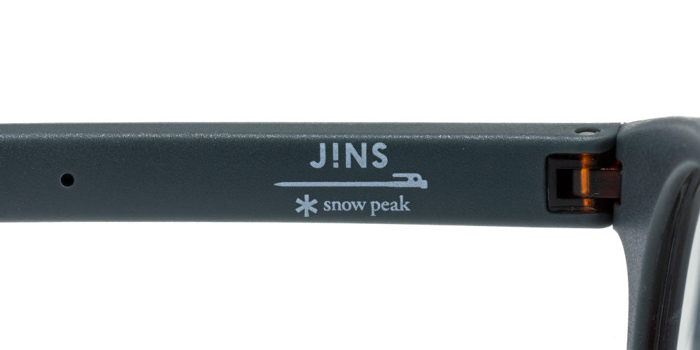 JINS x SnowPeak SG 254 92 Sunglasses - Lightweight Polarized Outdoor Sports Glasses for Hiking, Cycling & Running - UV Protection & Anti-Glare Lenses