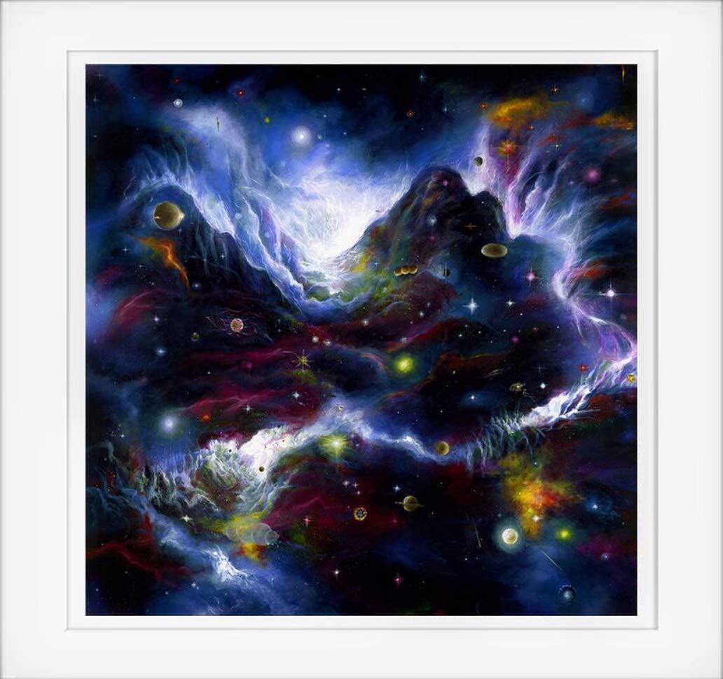 Original Akiane Kramarik 8x8 Art Print - Double Matted Framing Ready Paper - Perfect for Home Decor, Office Wall Art & Gift Giving