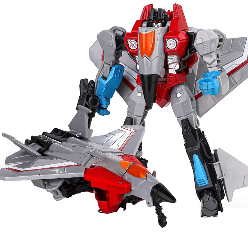 Transformers Starscream Action Figure - 7.4 Inch Movie-Accurate Collectible Transforming Toy for Adults & Kids | Perfect for Display, Play, and Gifts for Transformers Fans