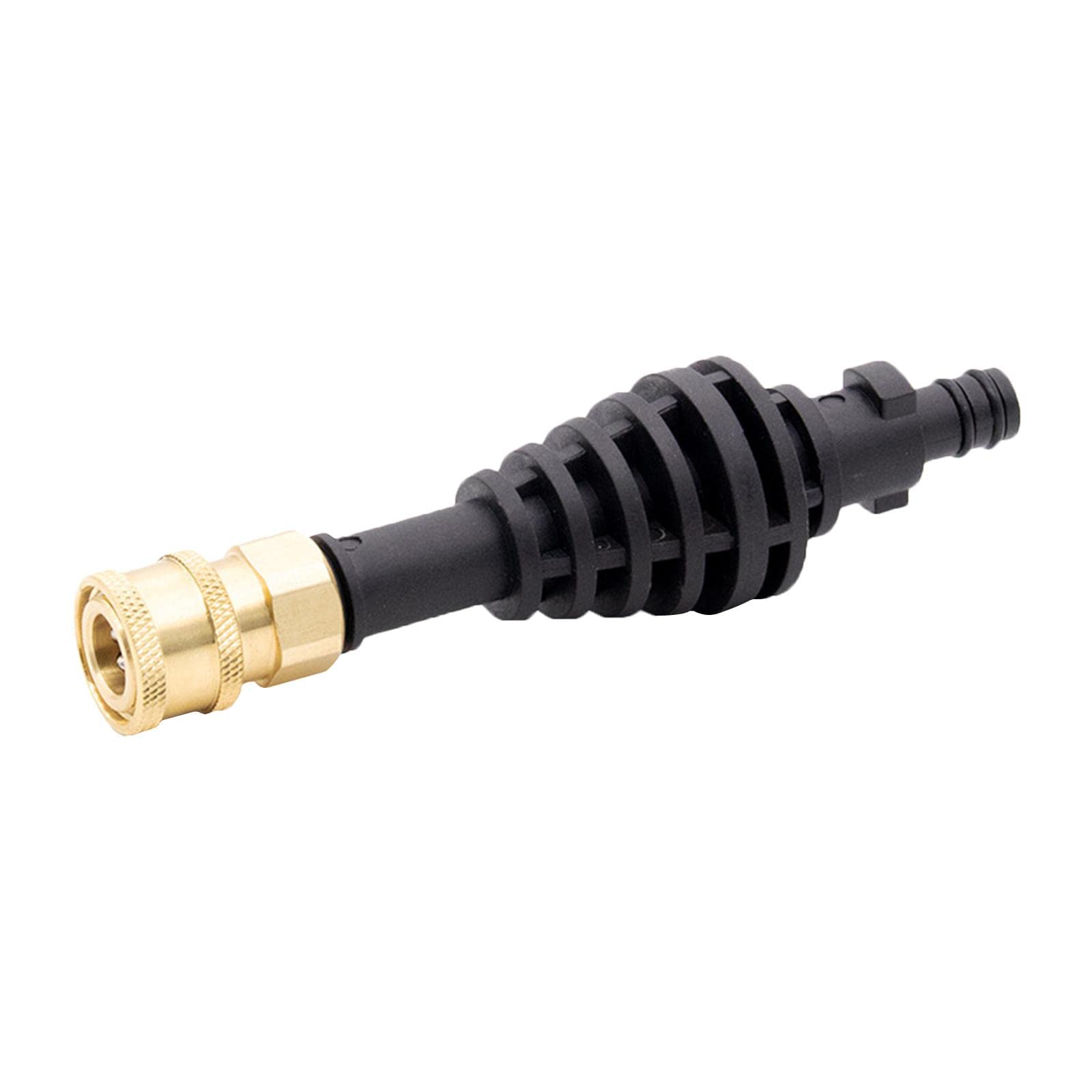Yotijay High Pressure Copper Lance Accessories - Portable Black Adapter Extension Bar for Car Washing & Detailing | Perfect for Auto Cleaning, Detailing, and Pressure Washer Systems