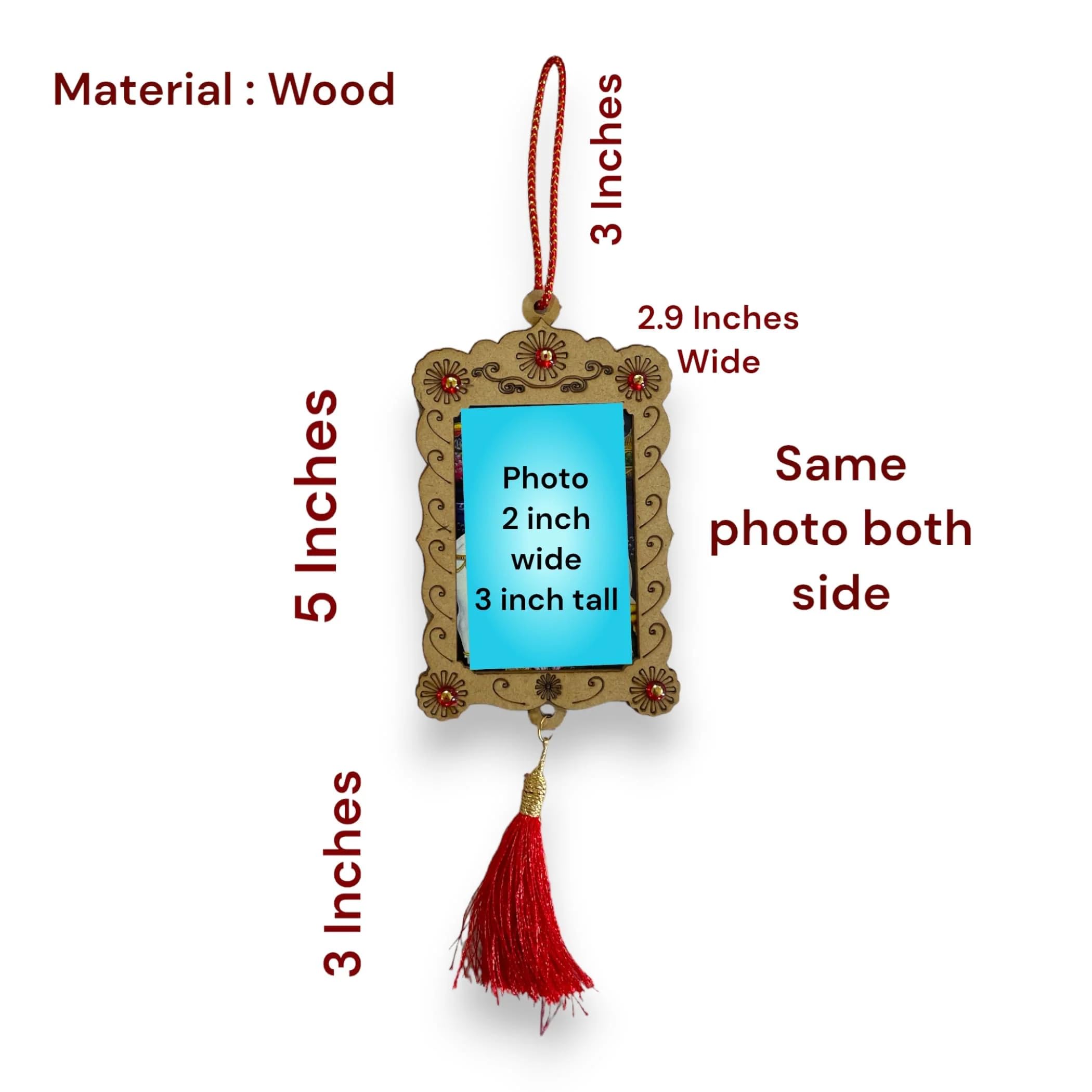 LOVENSPIRE Hindu Car Hanging Ornament - Ganesha Krishna Hanuman Om Balaji Shiv Car Charm for Rear View Mirror - Spiritual Car Dashboard Decor Accessories (Pack of 1) - Perfect for Daily Commute, Road Trips & Spiritual Protection While Driving