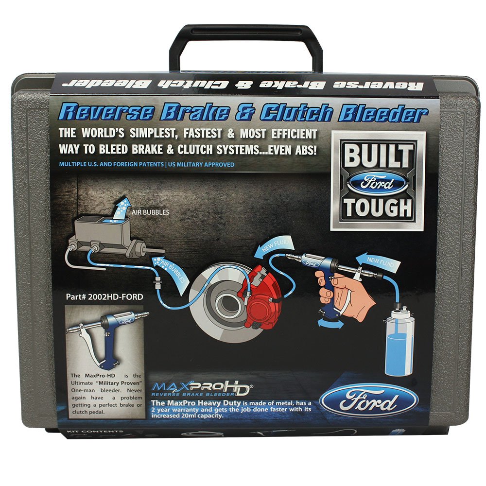 Phoenix Systems 2002HD-Ford Heavy Duty Reverse Brake & Clutch Bleeder Kit - One Person Operation for Ford Vehicles | Perfect for DIY Mechanics & Professional Shop Use