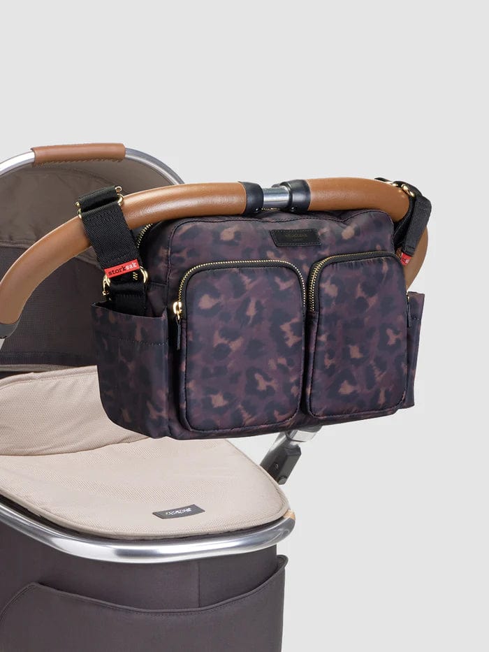 Storksak Eco-Friendly Stroller Bag - Waterproof Diaper Bag for Moms, Perfect for Travel, Shopping & Daily Use