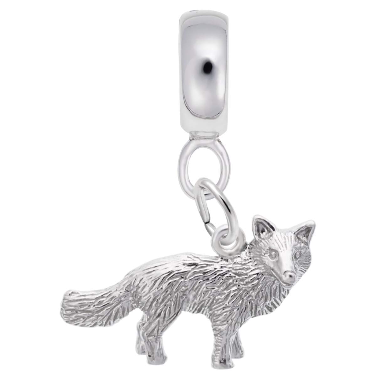 Fox Charm Dangle Beads for Bracelets & Necklaces - Handmade Jewelry Making Supplies for DIY Craft Projects - Perfect for Gifts, Parties & Fashion Accessories