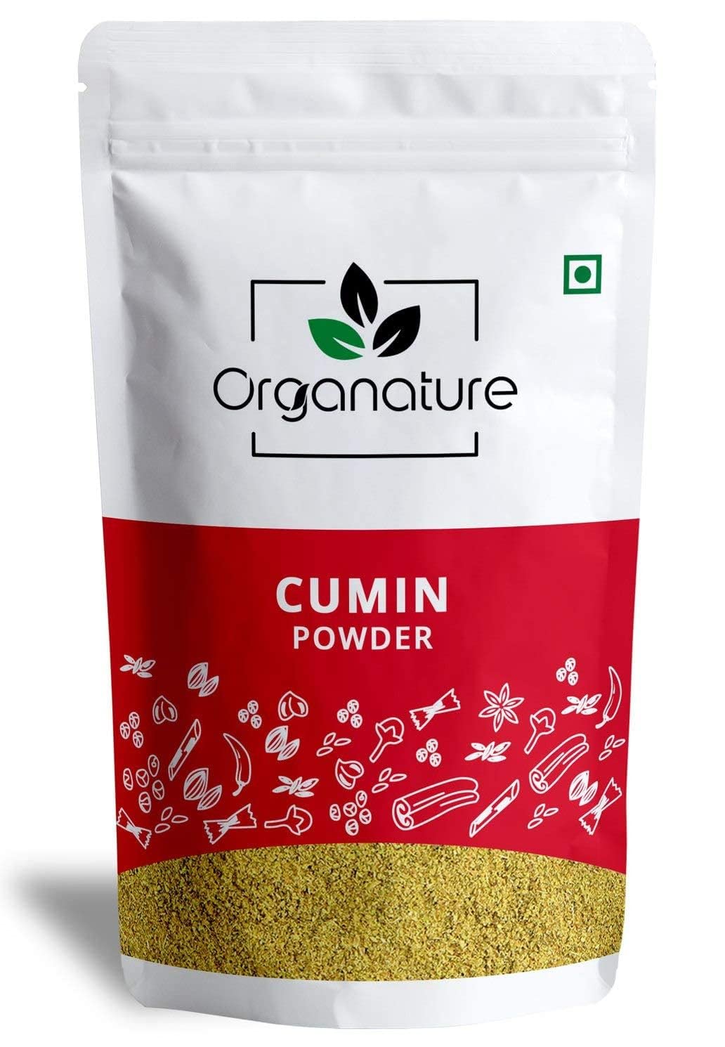 Organic Cumin Powder (Jeera Powder) - 350g | Fresh & Natural Indian Spice for Cooking, Curry, Masala & Seasoning | Perfect for Indian Cuisine, BBQ, Soups & Homemade Spice Blends