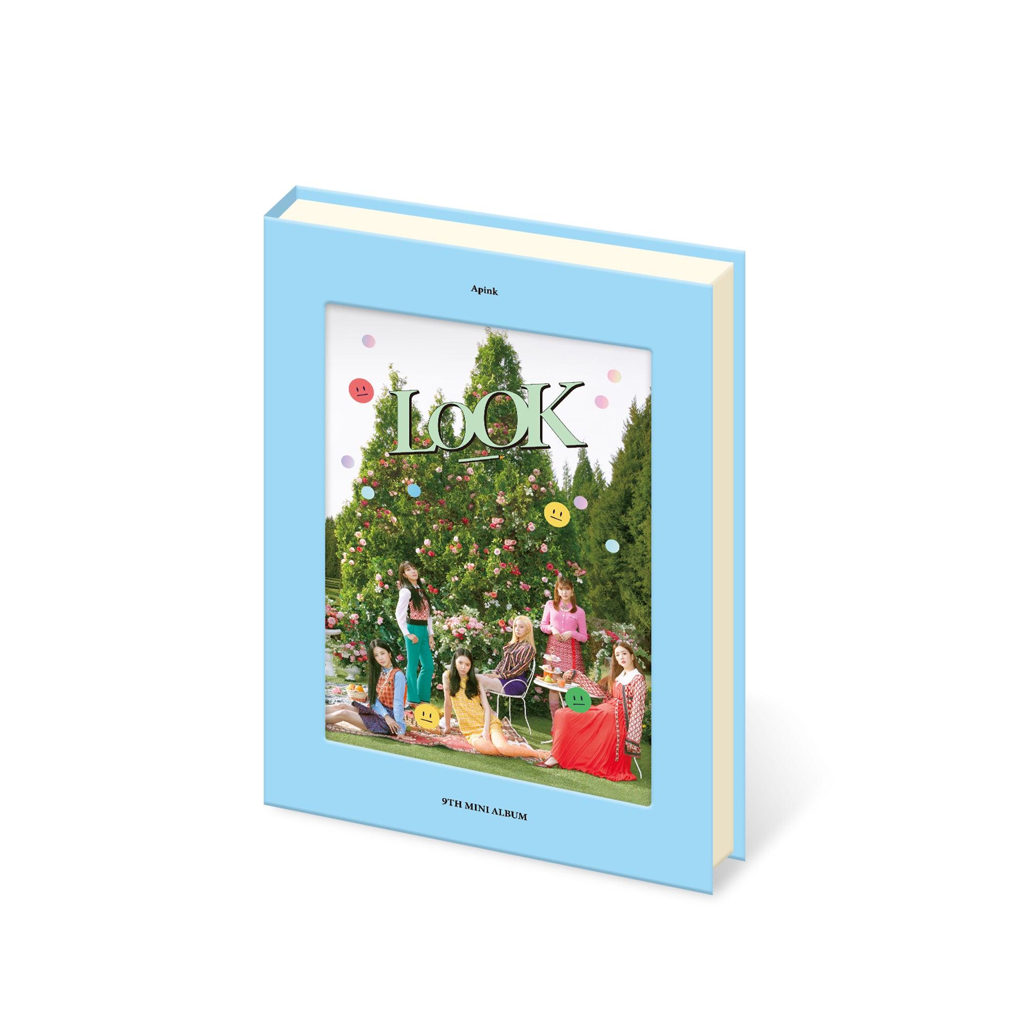 APINK 9th Mini Album 'LOOK' with Poster - K-Pop Music CD for Fans, Collectors & Gift Giving | Perfect for Birthdays, Anniversaries & Special Occasions