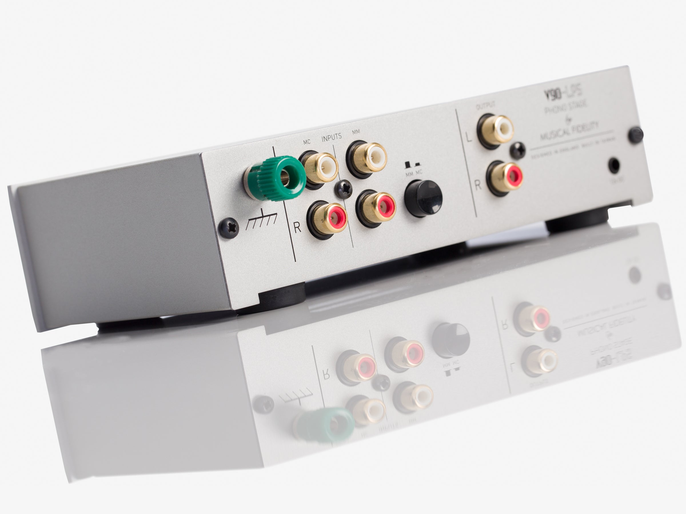 Musical Fidelity V90 LPS Phono Preamplifier - High Fidelity Vinyl Record Player Preamp for Turntables - Perfect for Home Audio Systems & Vinyl Enthusiasts