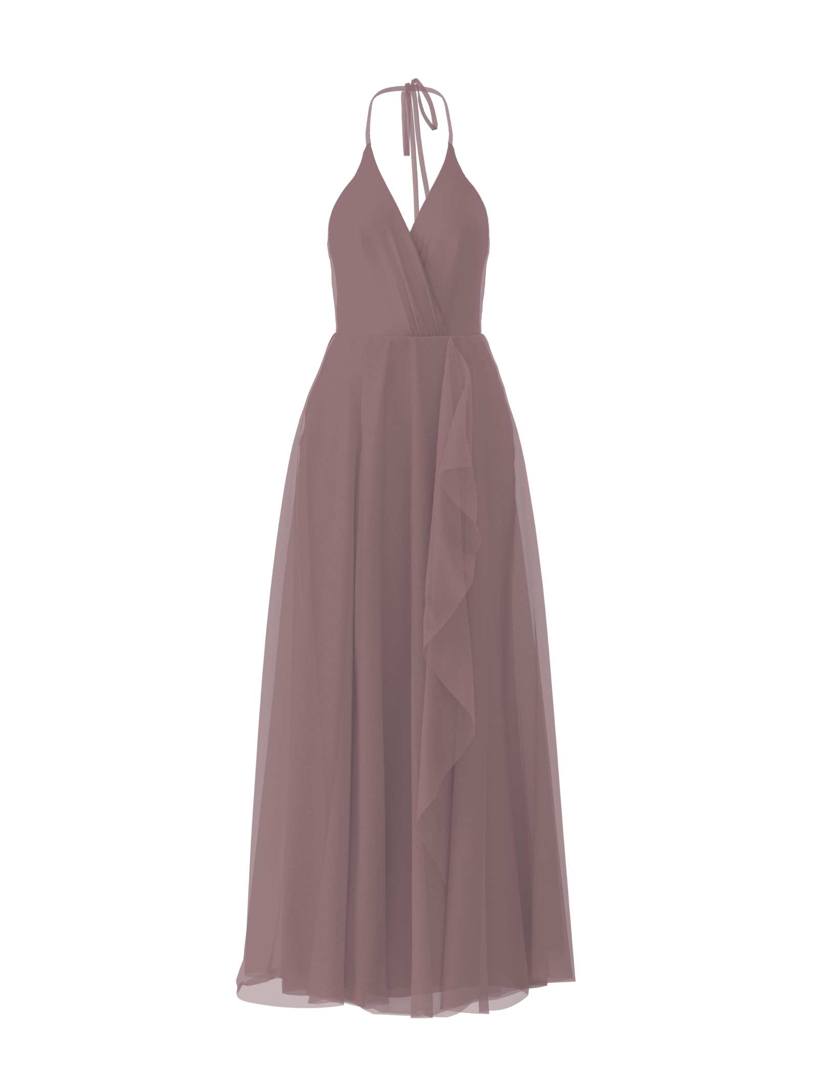 Carmelle Bodice & Jaycie Skirt Set in Mauve - Elegant Women's Matching Outfit for Parties, Weddings & Special Occasions