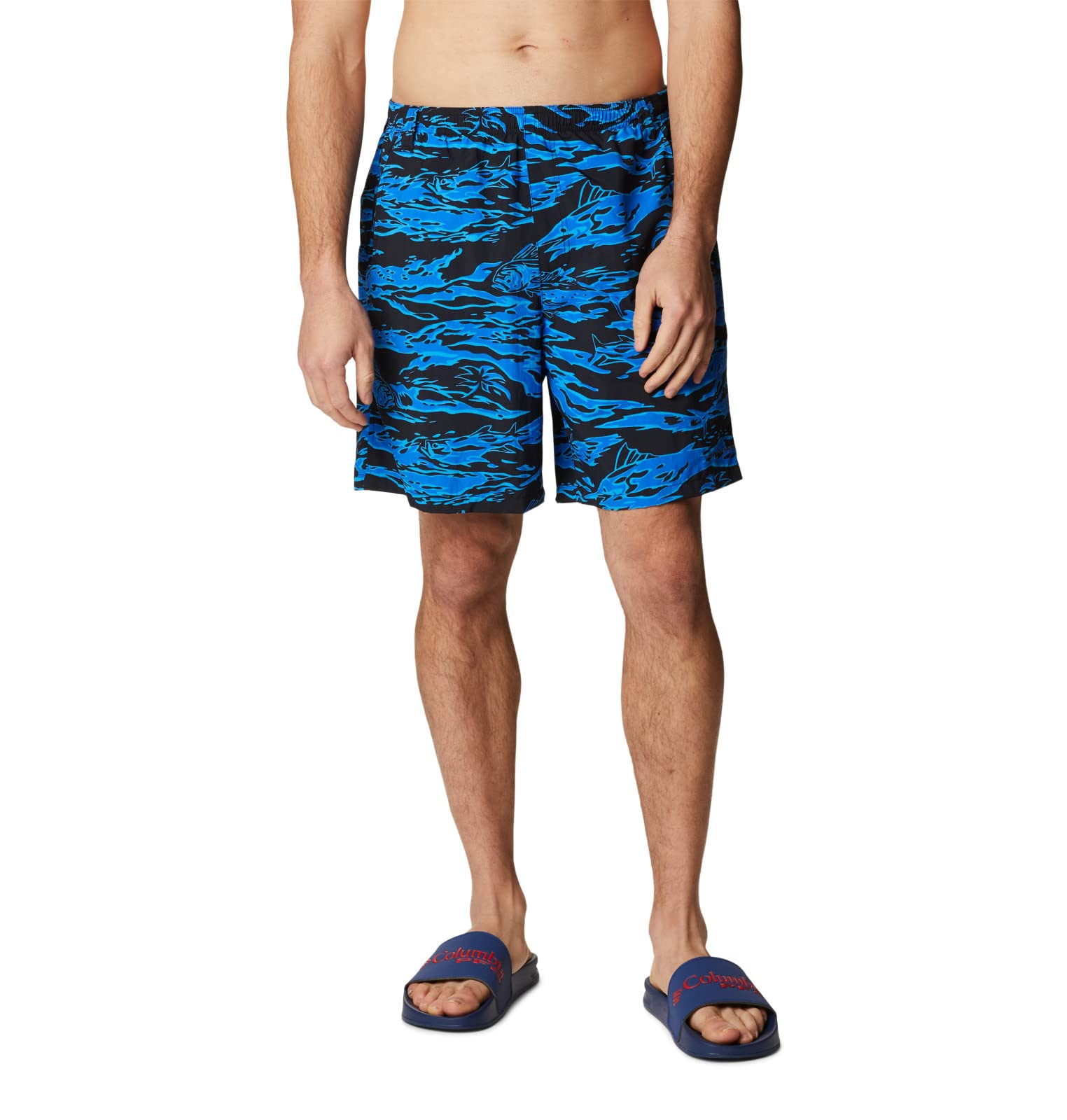 Columbia Men's Super Backcast Water Short - Quick-Dry Swim Trunks with UPF 50 Sun Protection for Beach, Pool & Outdoor Activities