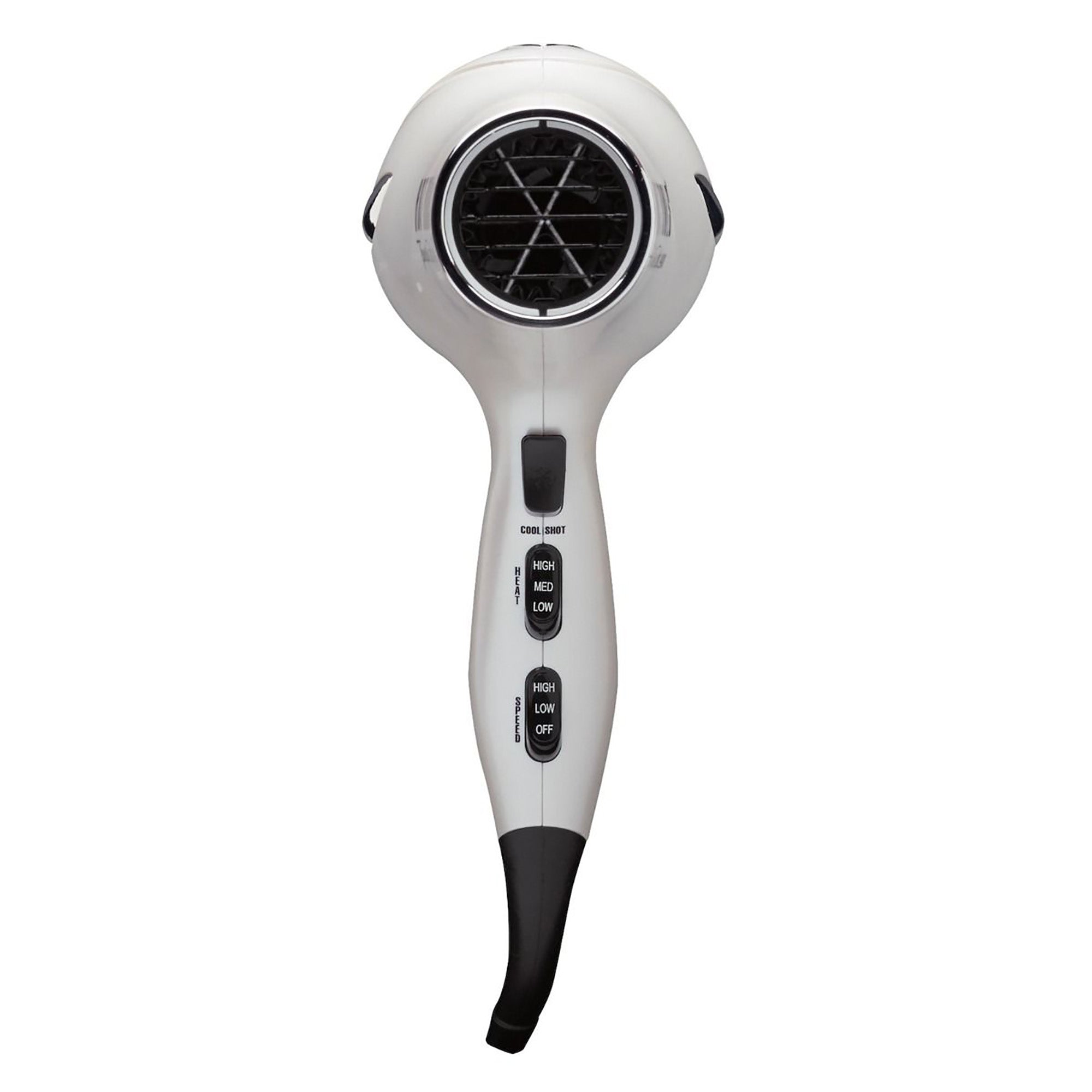 Hot Tools Ionic Tourmaline 2400 Turbo Hair Dryer - Professional Salon Blow Dryer with Tourmaline Technology for Frizz-Free Shine, Fast Drying & Reduced Heat Damage - Perfect for Home & Salon Use