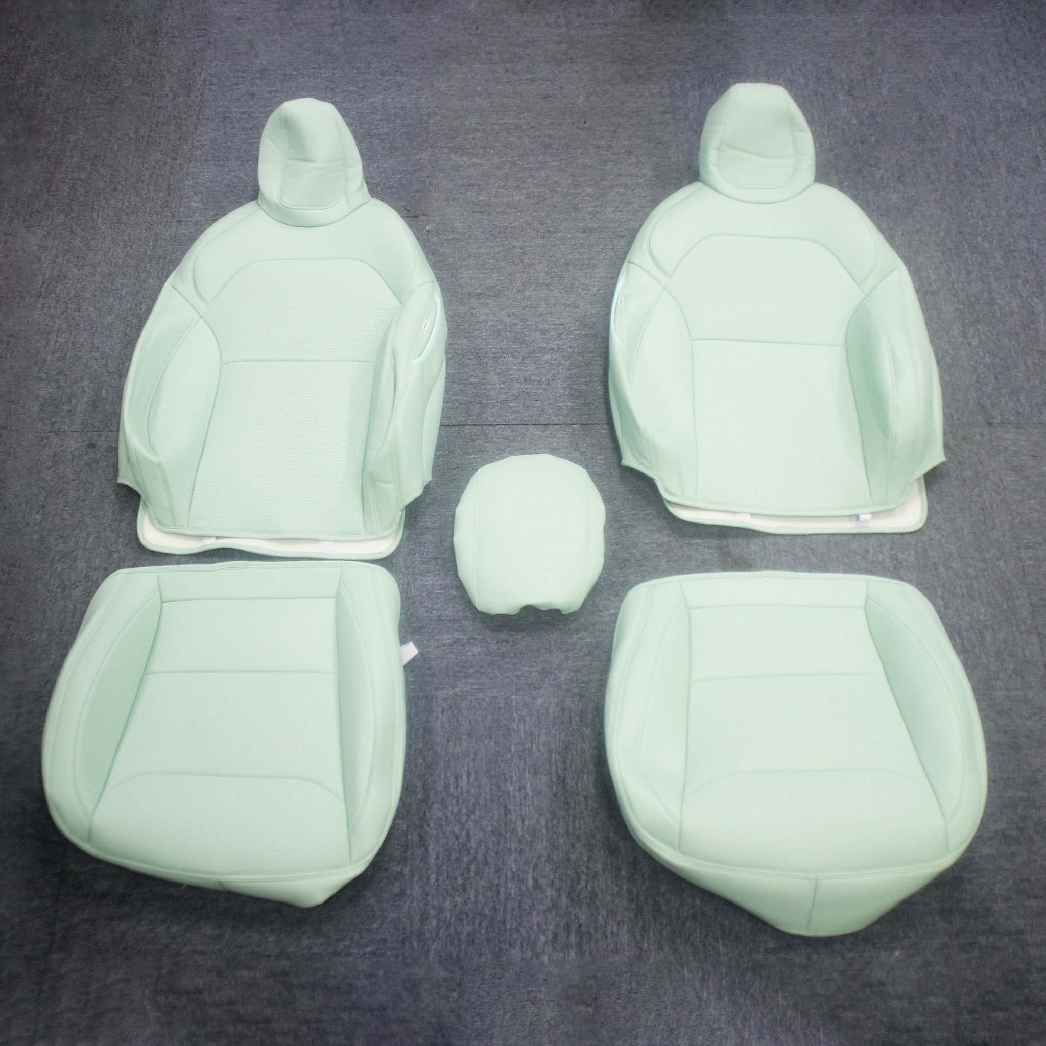 Premium Custom Fit Tesla Seat Covers for Model 3 & Model Y (2017-2025) - Waterproof & Breathable Car Seat Protectors with Enhanced Comfort - Perfect for Road Trips, Daily Commute & Interior Protection