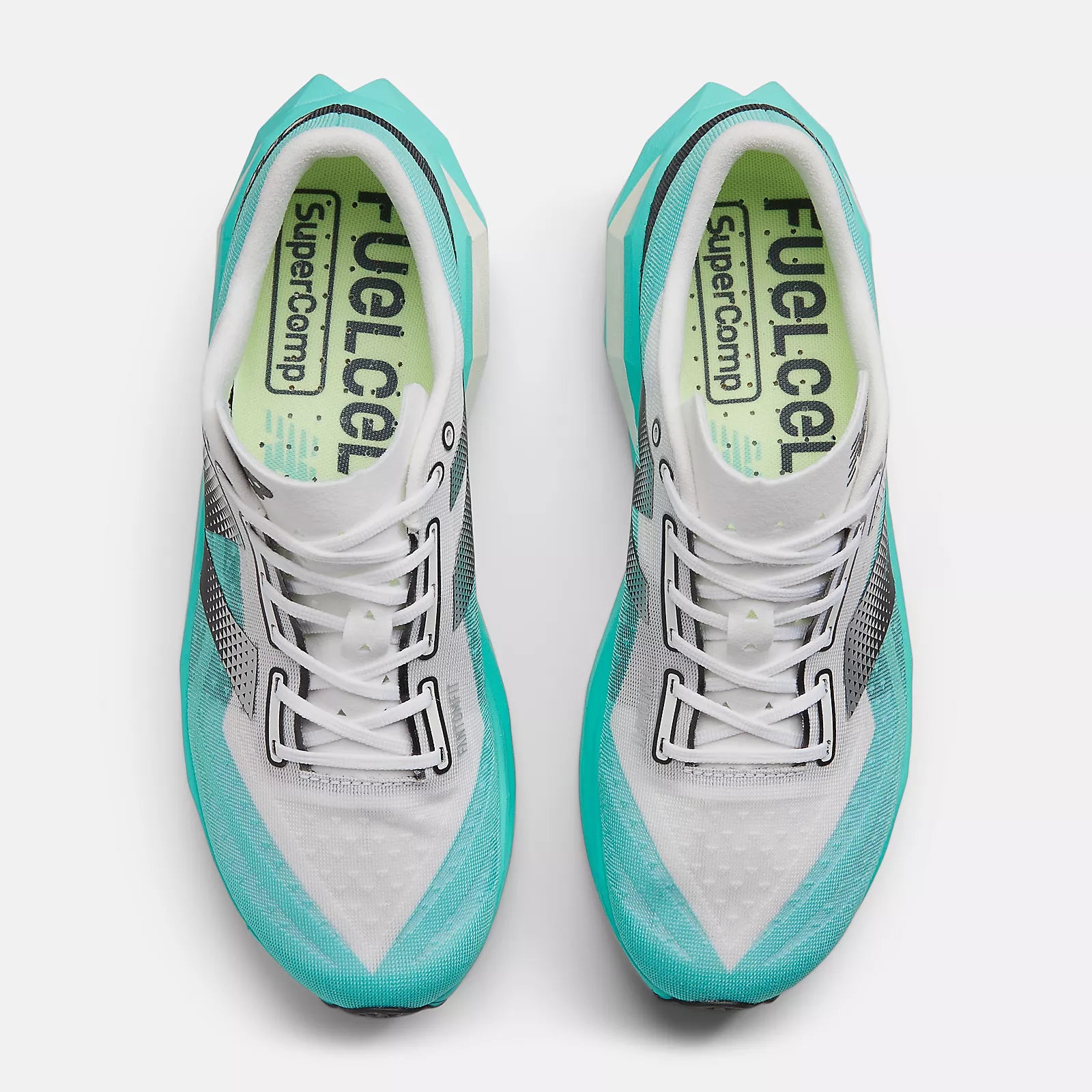 New Balance Women's FuelCell SuperComp Elite v4 Running Shoes - Cyber Jade | Lightweight Performance Sneakers for Marathon, Training & Road Racing