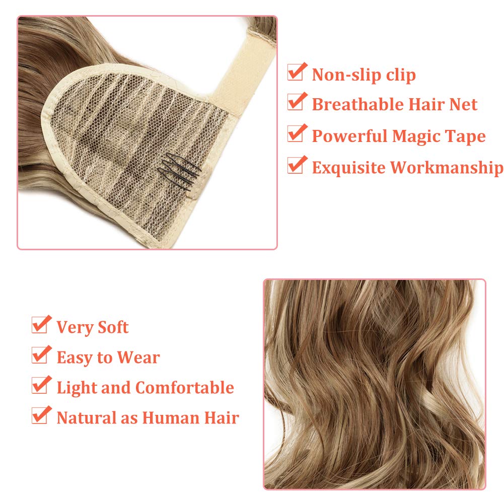 S-noilite Clip-in Ponytail Hair Extensions - 17