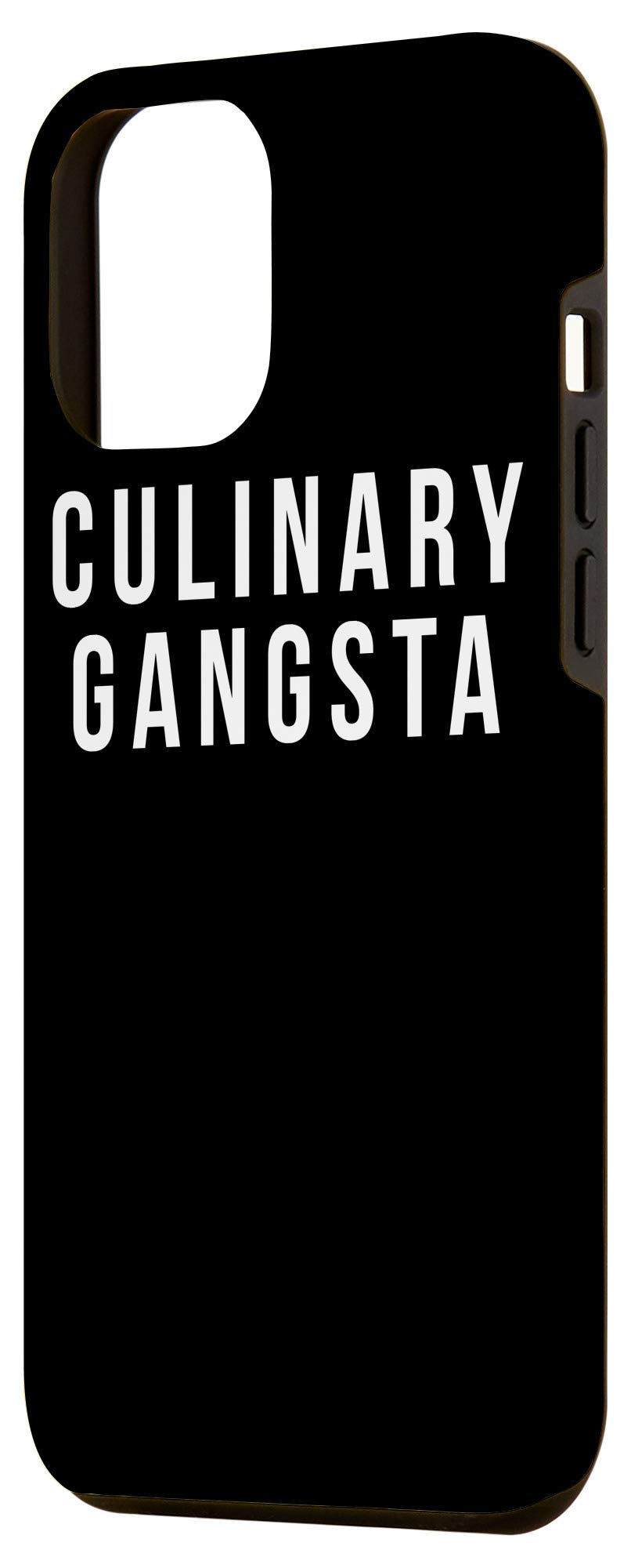 iPhone 12 Pro Max Case - Funny Culinary Gangsta Chef Design | Perfect for Cooking Enthusiasts & Kitchen Humor Lovers