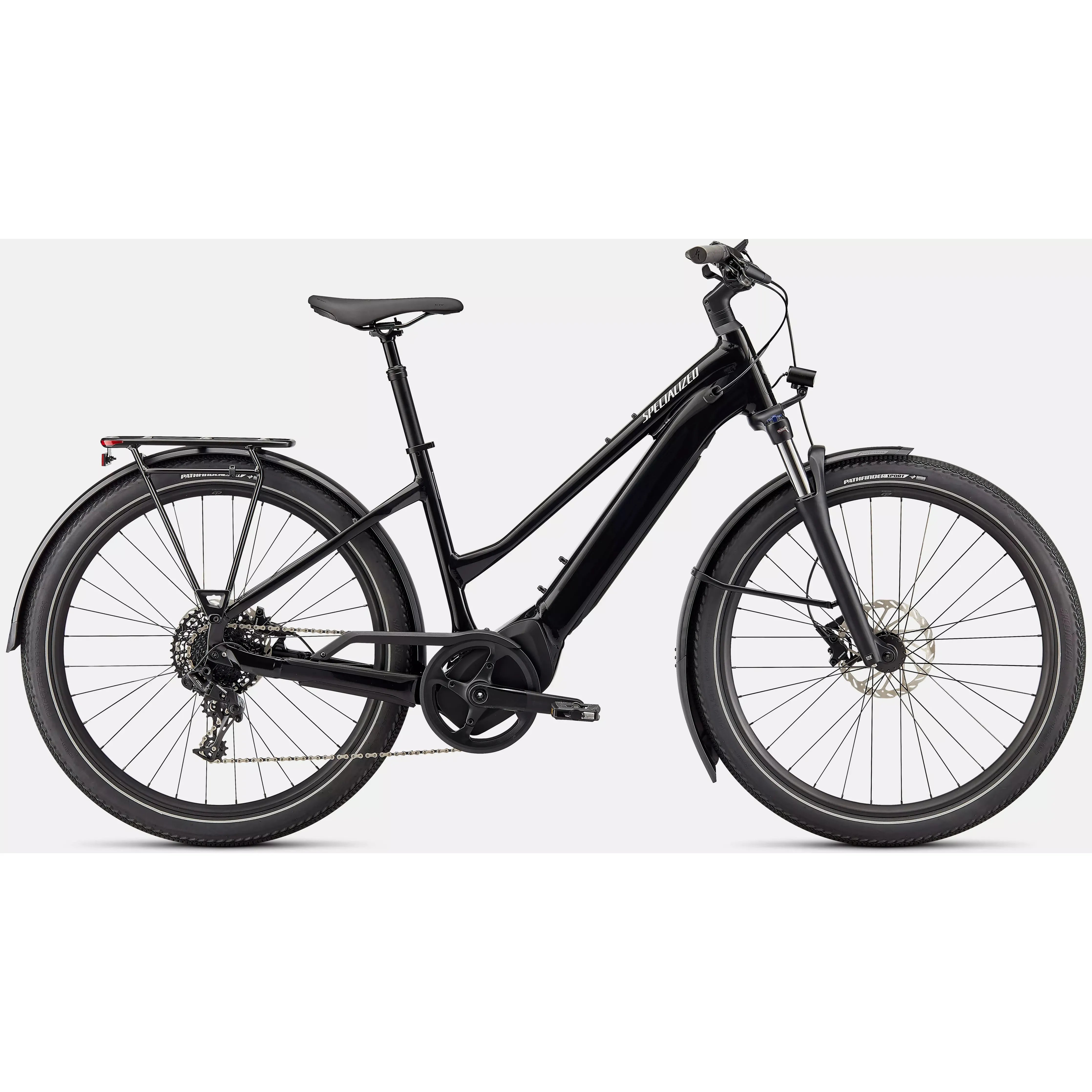 Specialized Turbo Vado 4.0 Step Through Electric Bike - Cast Black | Commuter E-Bike for Urban Riding & Daily Transportation