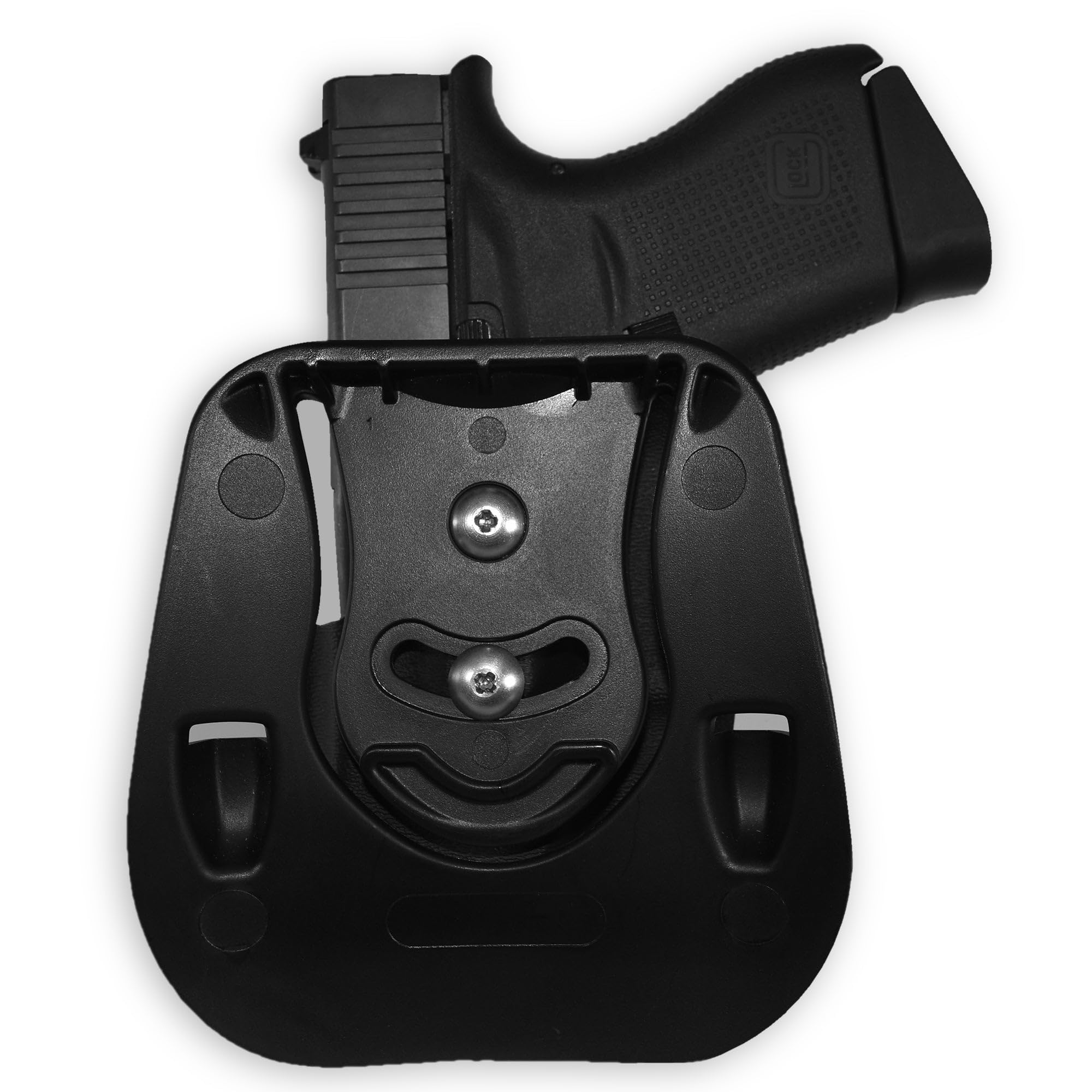 OWB Paddle Holster for Glock 43 - Comfortable Outside Waistband Concealed Carry Gun Holster | Perfect for Everyday Carry, Range Training & Outdoor Activities