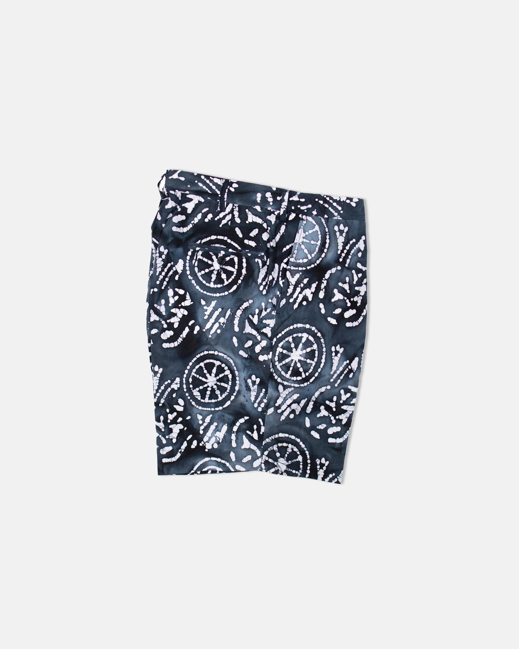 Batik Print Madras Shorts for Men & Women - Comfortable Cotton Summer Casual Shorts for Beach, Vacation, and Outdoor Activities