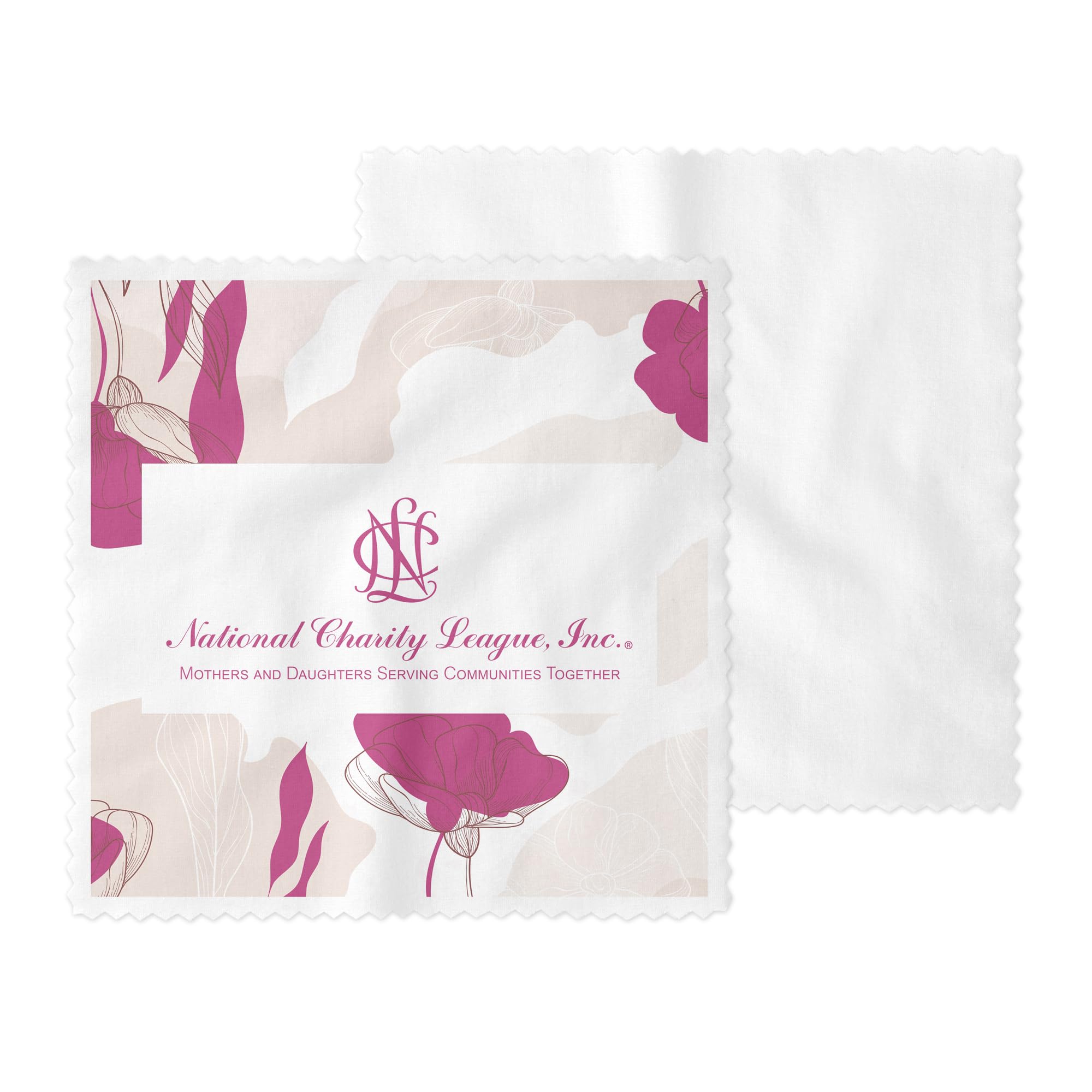 **National Charity League Eyeglass Cleaner & Microfiber Cleaning Cloth Set – Premium Lens Cleaning Kit for Glasses, Sunglasses, and Screens – Perfect for Travel, Office, and Home Use**