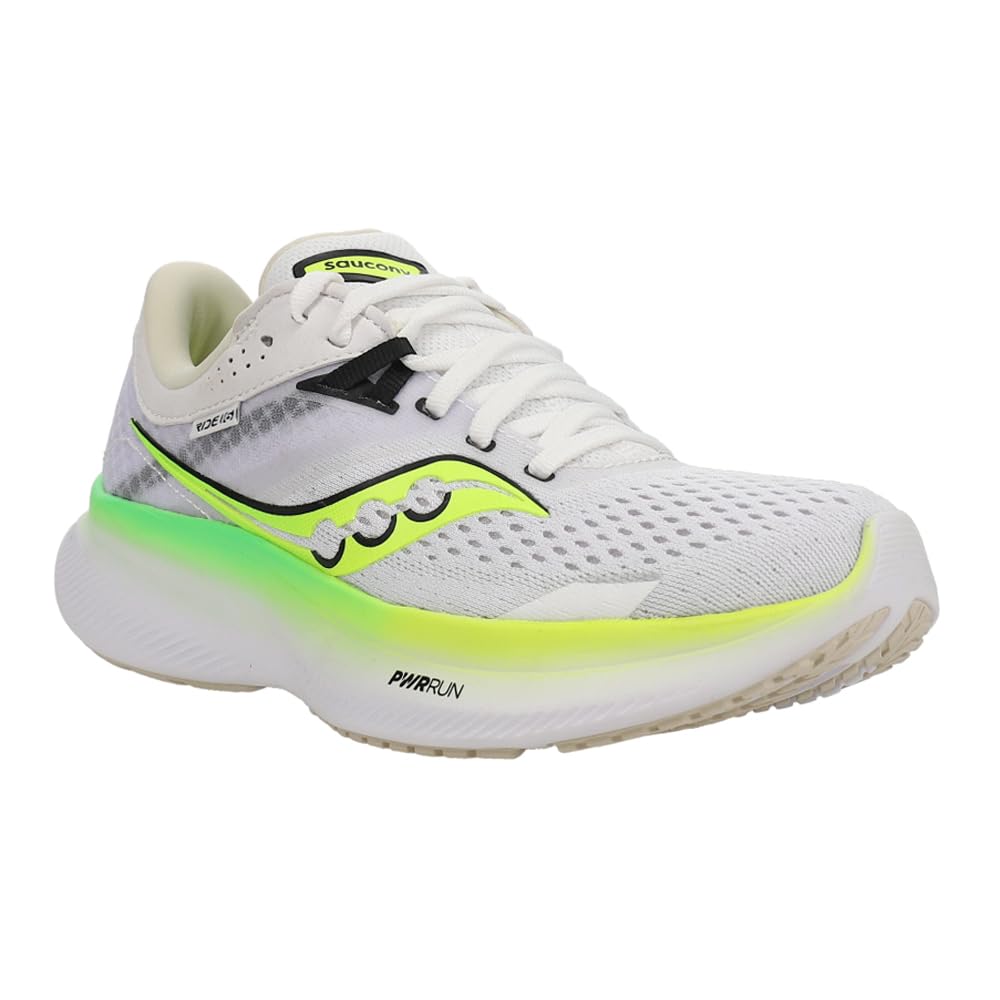 Saucony Men's Ride 16 Running Shoes - Lightweight Cushioned Sneakers for Road Running, Jogging & Gym Workouts | Comfortable Athletic Shoes for Men