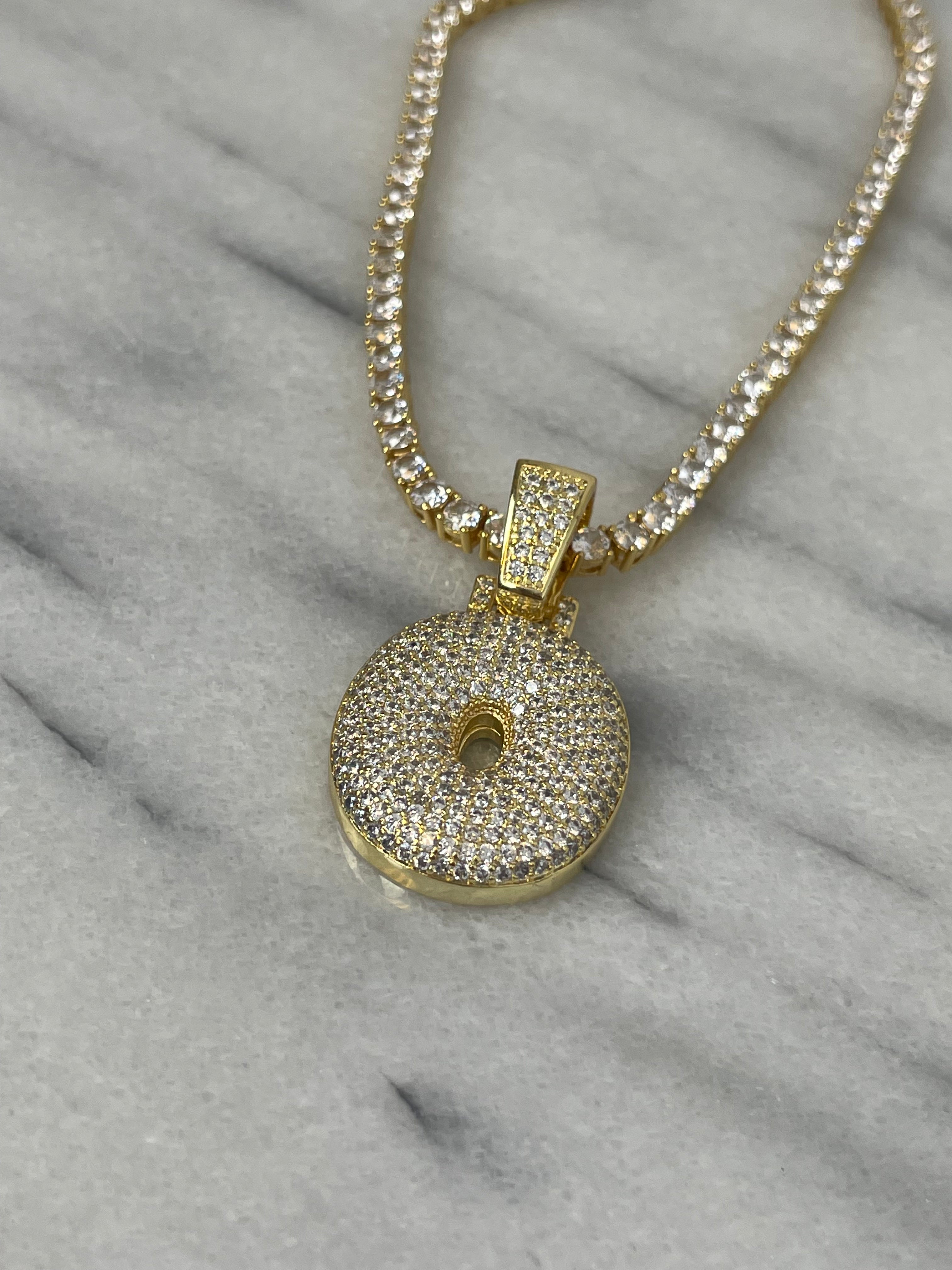 Custom Initial Bubble Interchangeable Necklace - Personalized Name Pendant for Women & Girls - Perfect for Gifts, Birthdays, and Everyday Wear