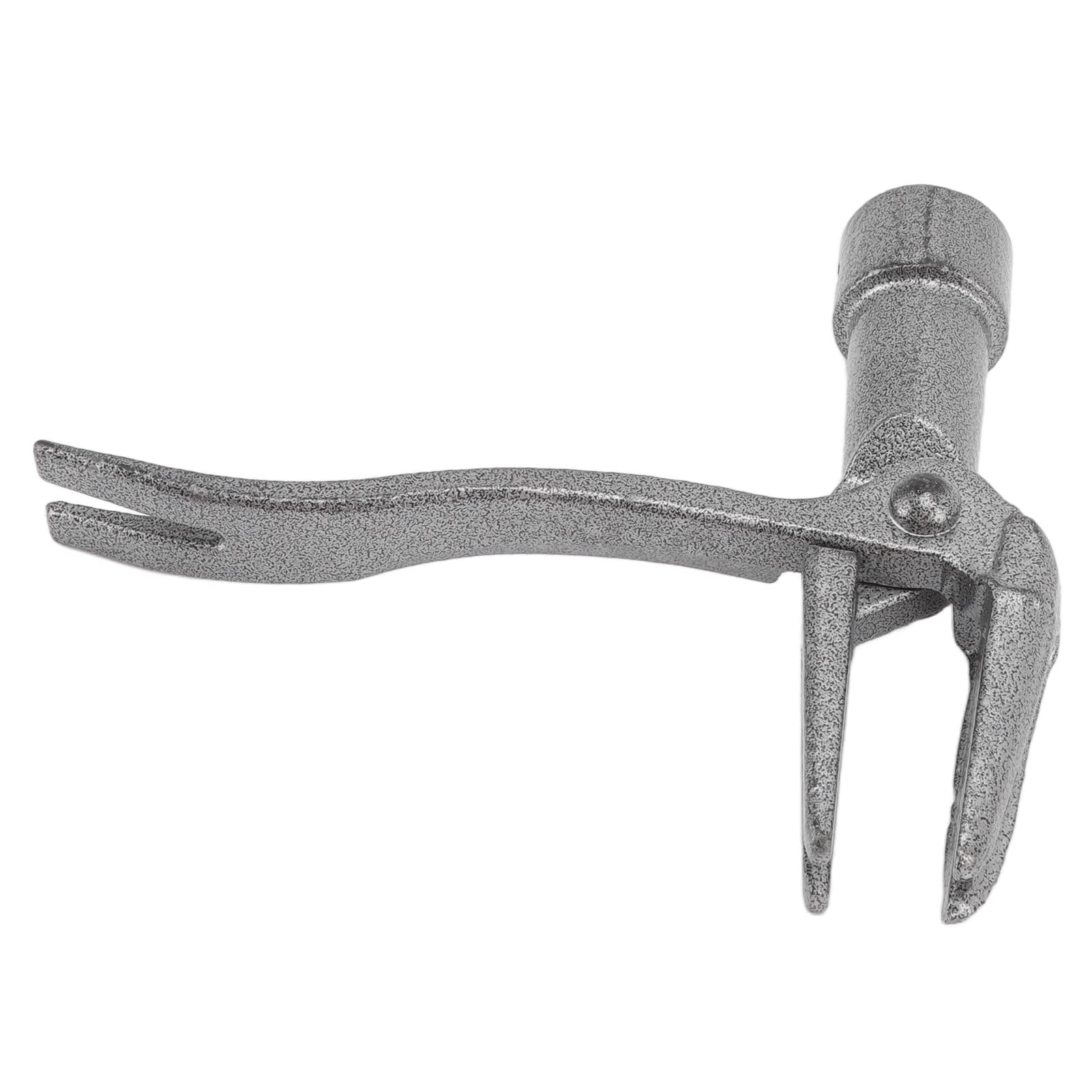 Iron Weed Puller Tool - Long Handle Steel Root Remover for Gardening & Lawn Care