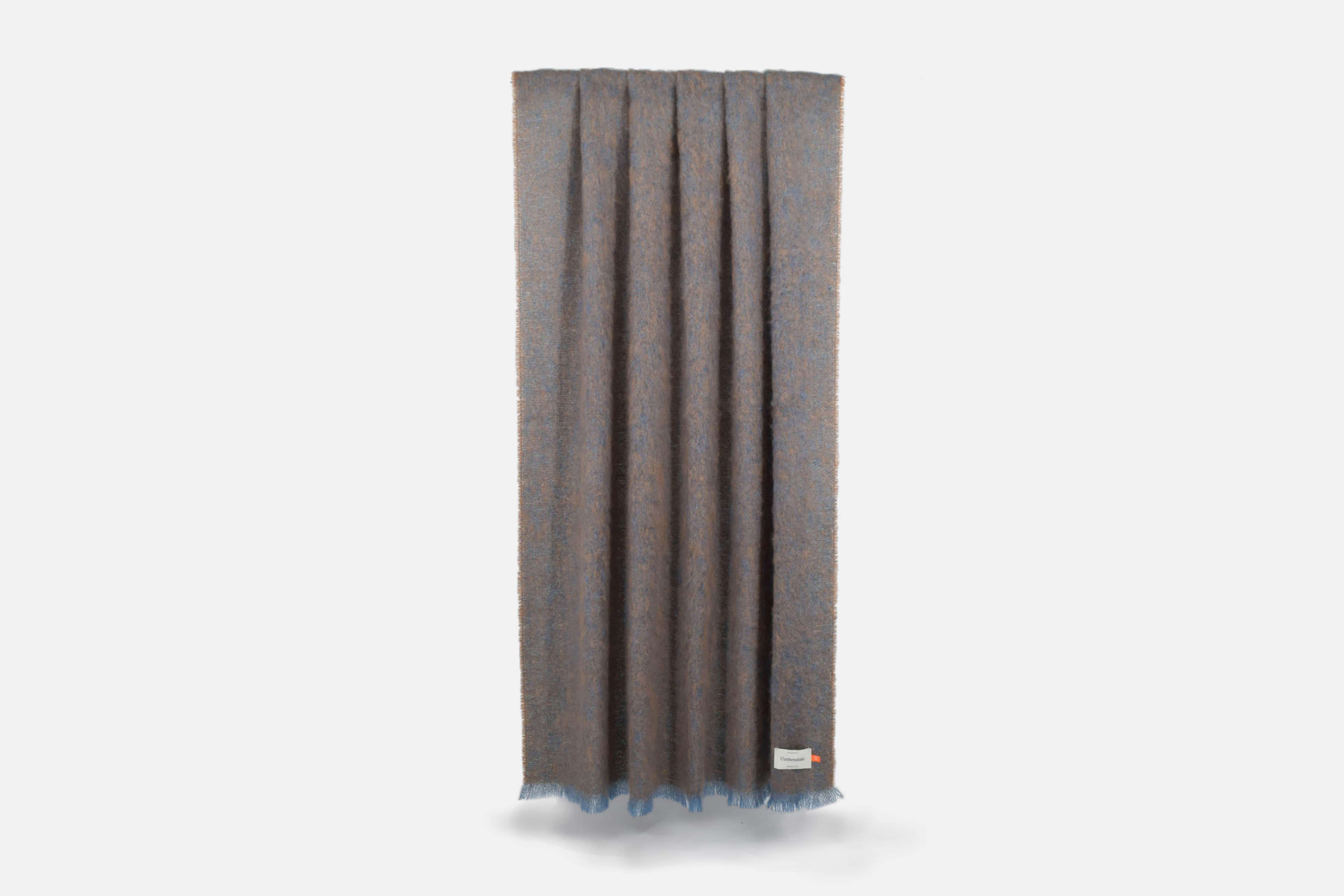 Soft & Luxurious Cocoa Clash Mohair Throw Blanket - Cozy Warmth for Living Room, Bedroom & Winter Nights - Perfect for Couches, Beds & Gifts