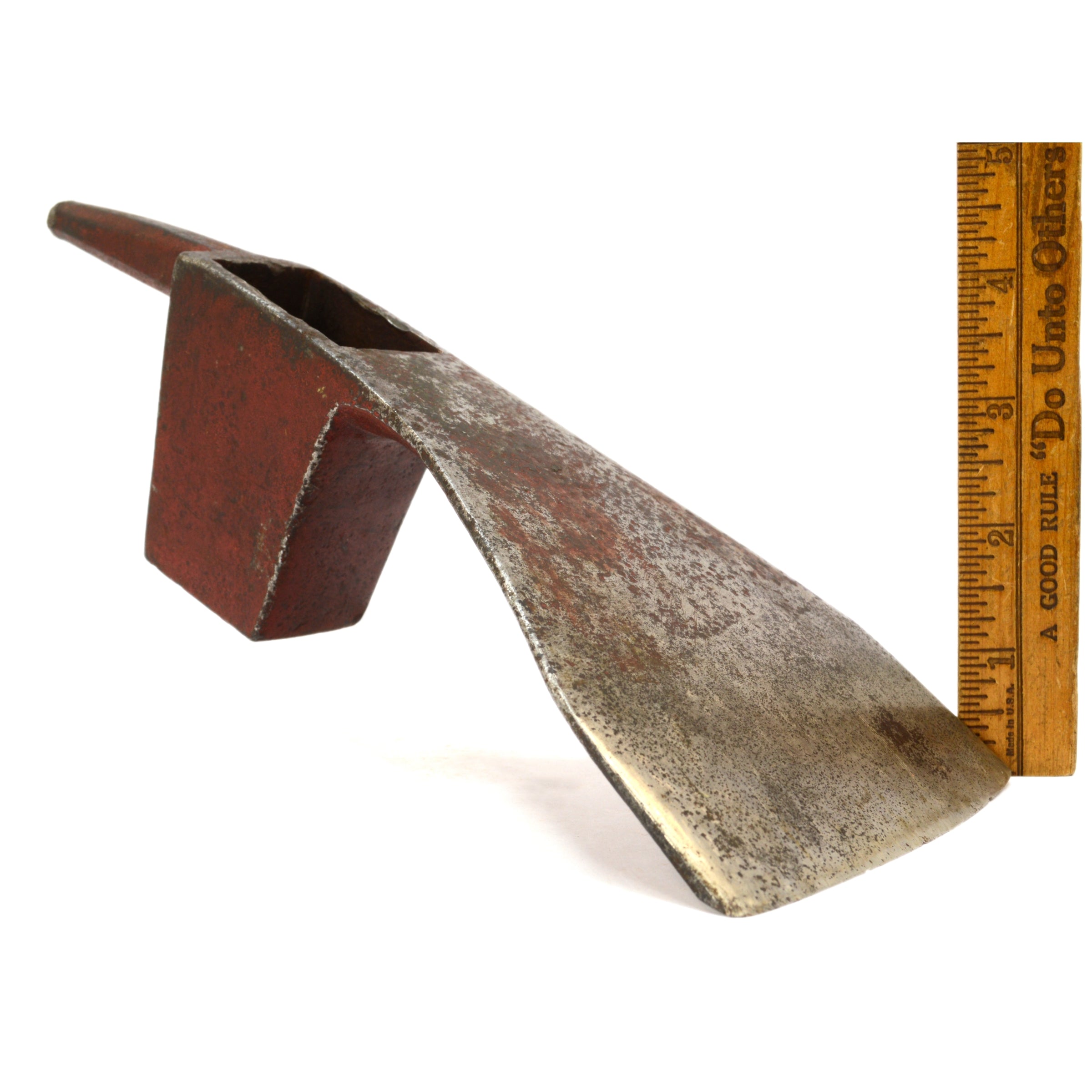 Antique William Horton Shipwright's Adze Head - Vintage Ship Carpenter Tool c.1837-1853 | Perfect for Woodworking, Maritime Restoration & Historical Collecting