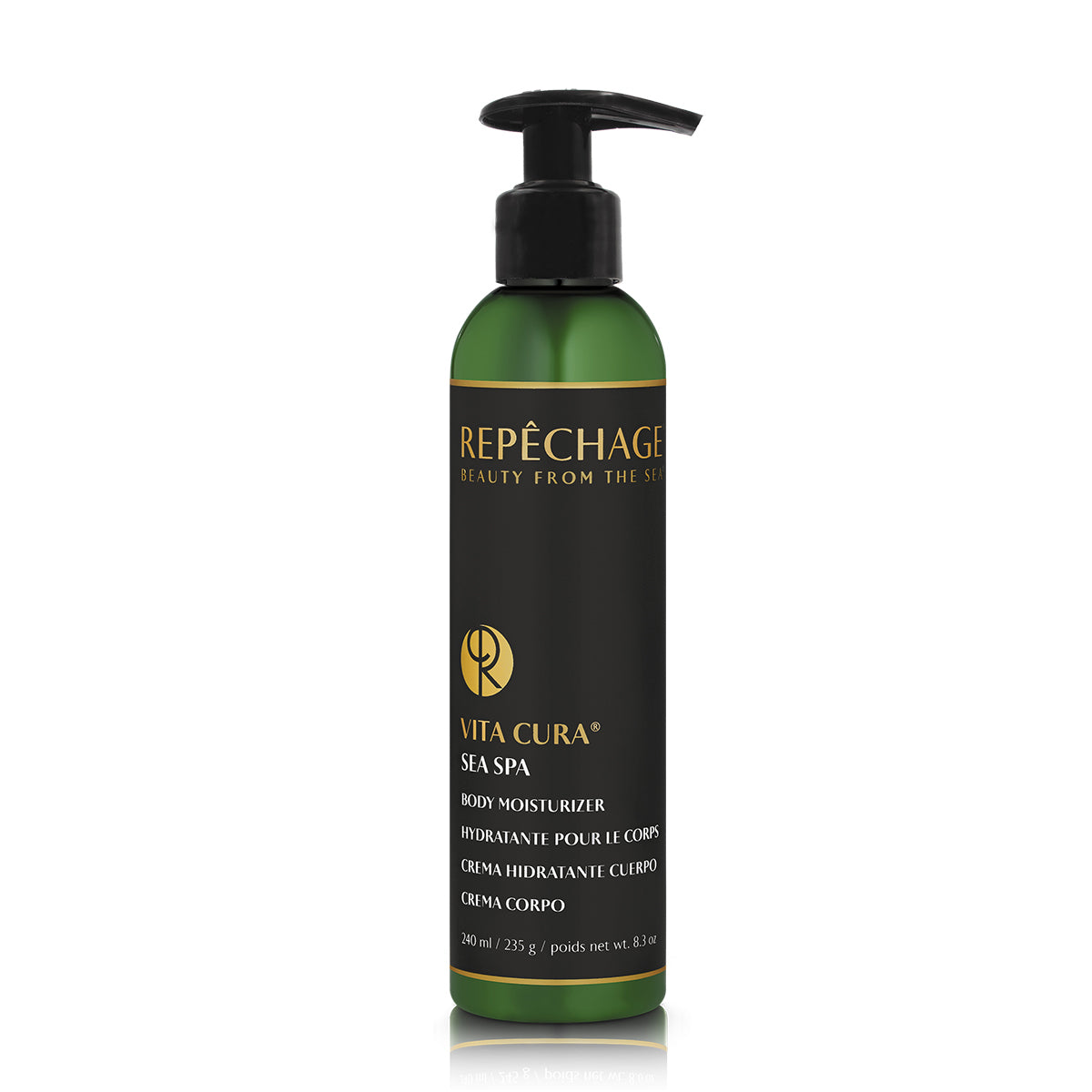 Vita Cura® Sea Spa Body Moisturizer - Hydrating Lotion with Marine Extracts for Dry Skin | Perfect for Post-Shower & Nighttime Skincare Routine