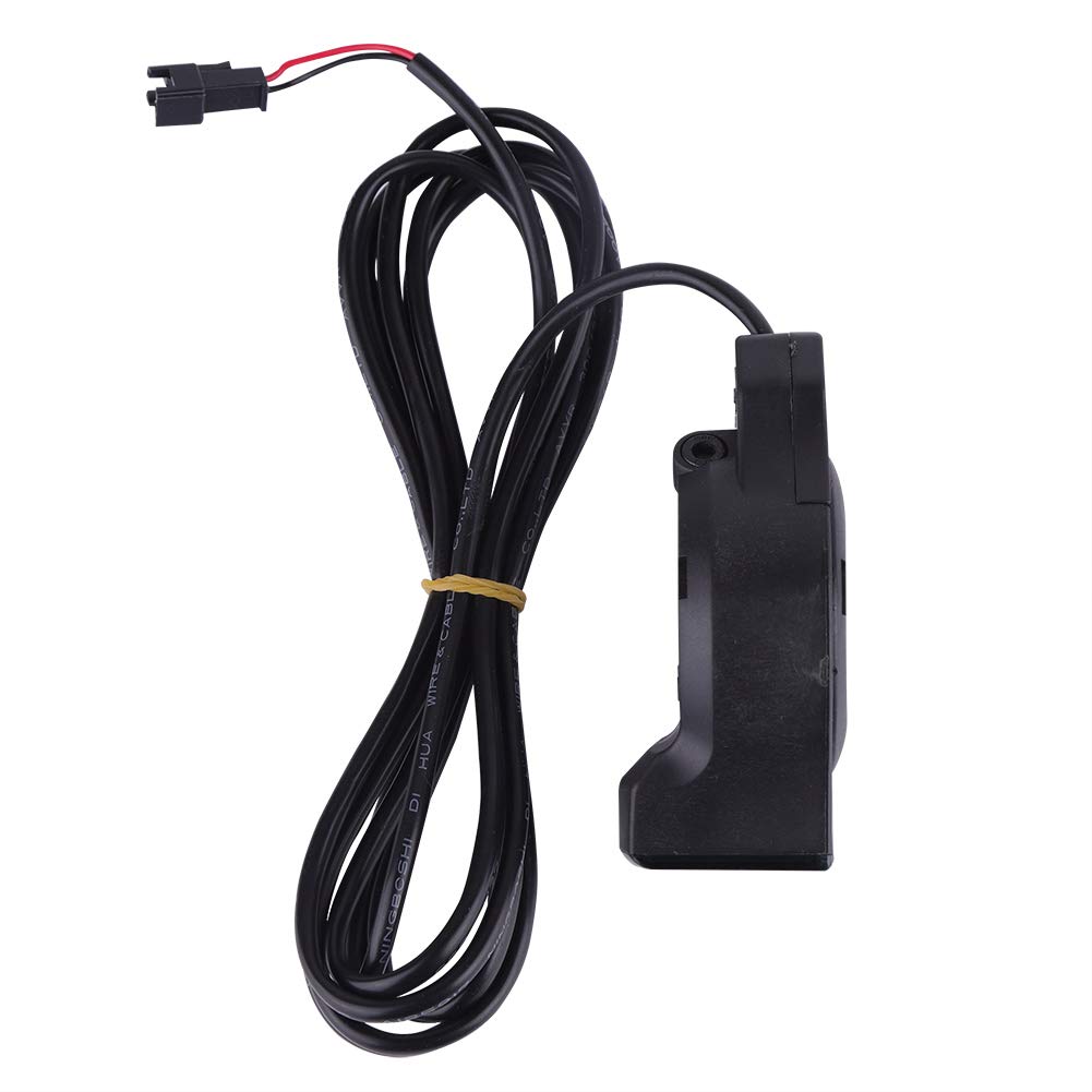 Electric Scooter Thumb Throttle with LED Voltage Display - Handlebar Mounted Battery Voltmeter for E-Bike, Power Scooter & Mobility Scooter - Perfect for Commuting, Off-Road Adventures & Urban Travel