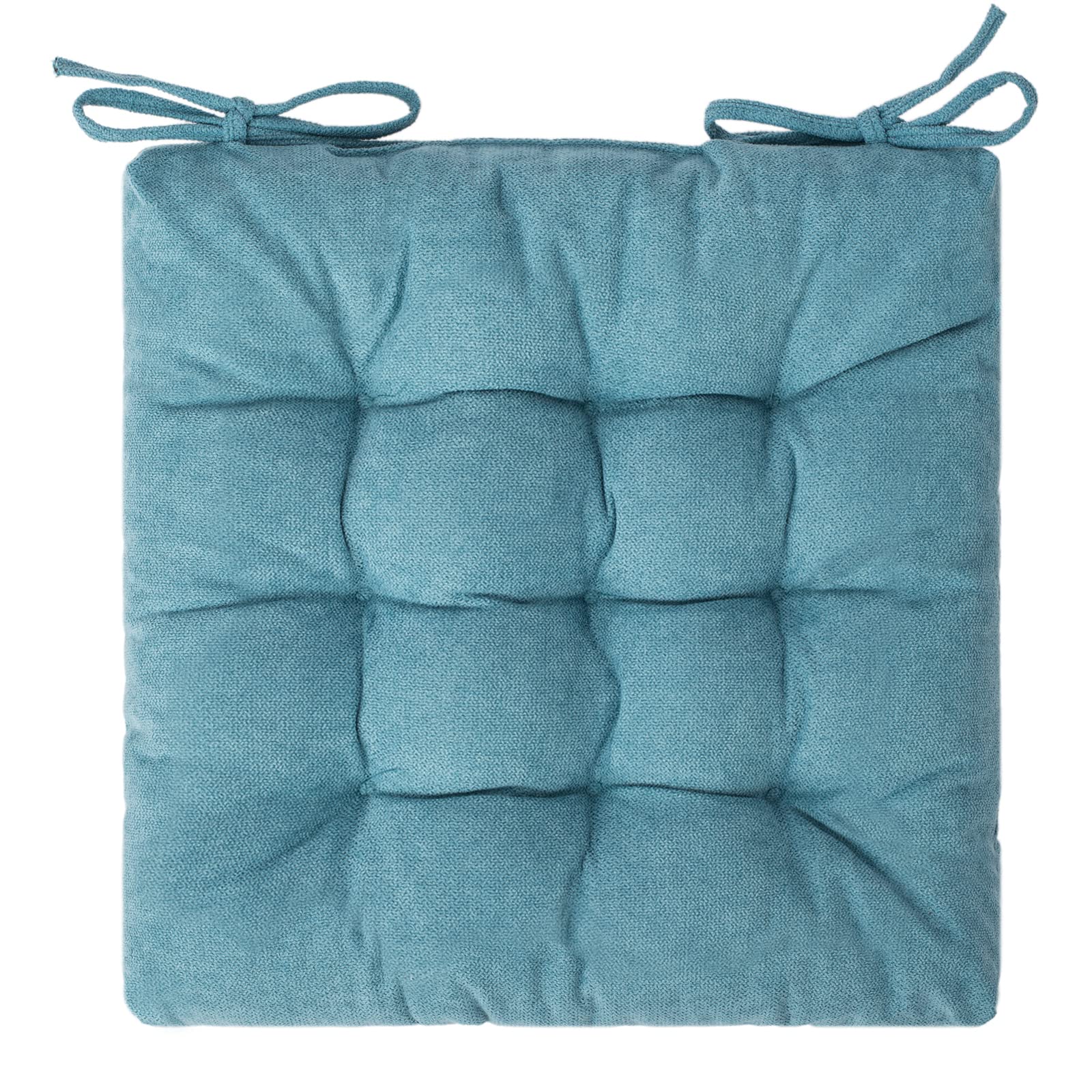 Square Moon 4 Pack Seat Cushions - Comfortable Chair Pads for Indoor & Outdoor Use - Office, Dining & Desk Chair Cushions - Perfect for Home, Office, Patio & Restaurant Seating