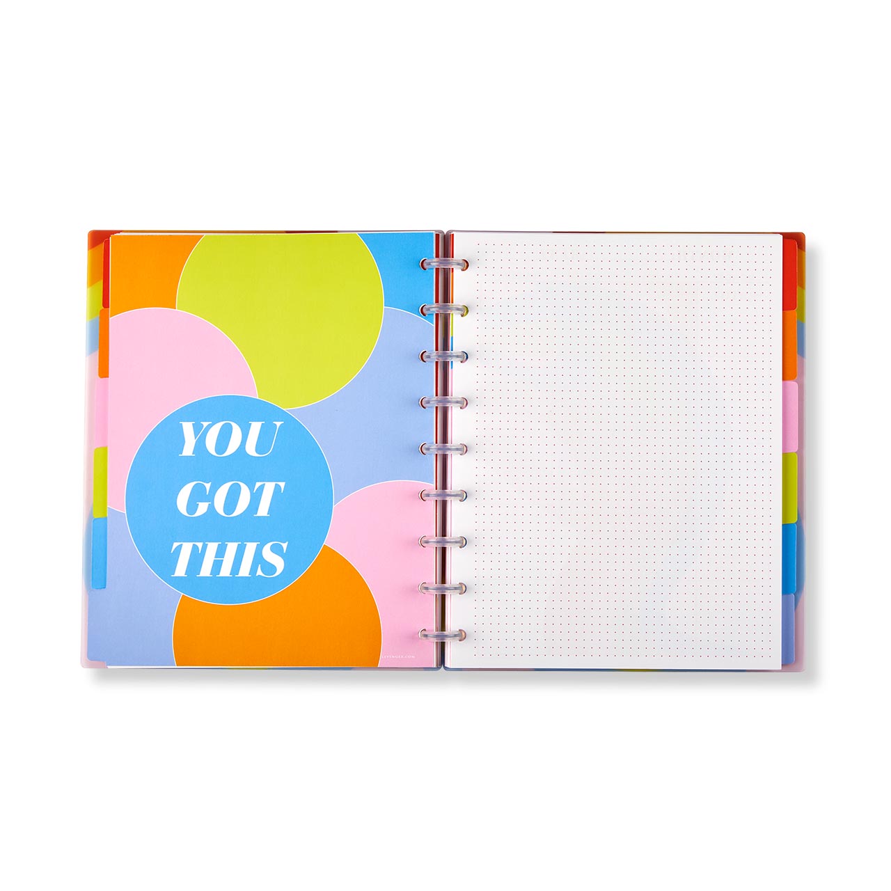 Colorful Undated Weekly & Monthly Planner Notebook - Perfect for Work, School, and Personal Organization | Agenda Journal for Productivity & Time Management