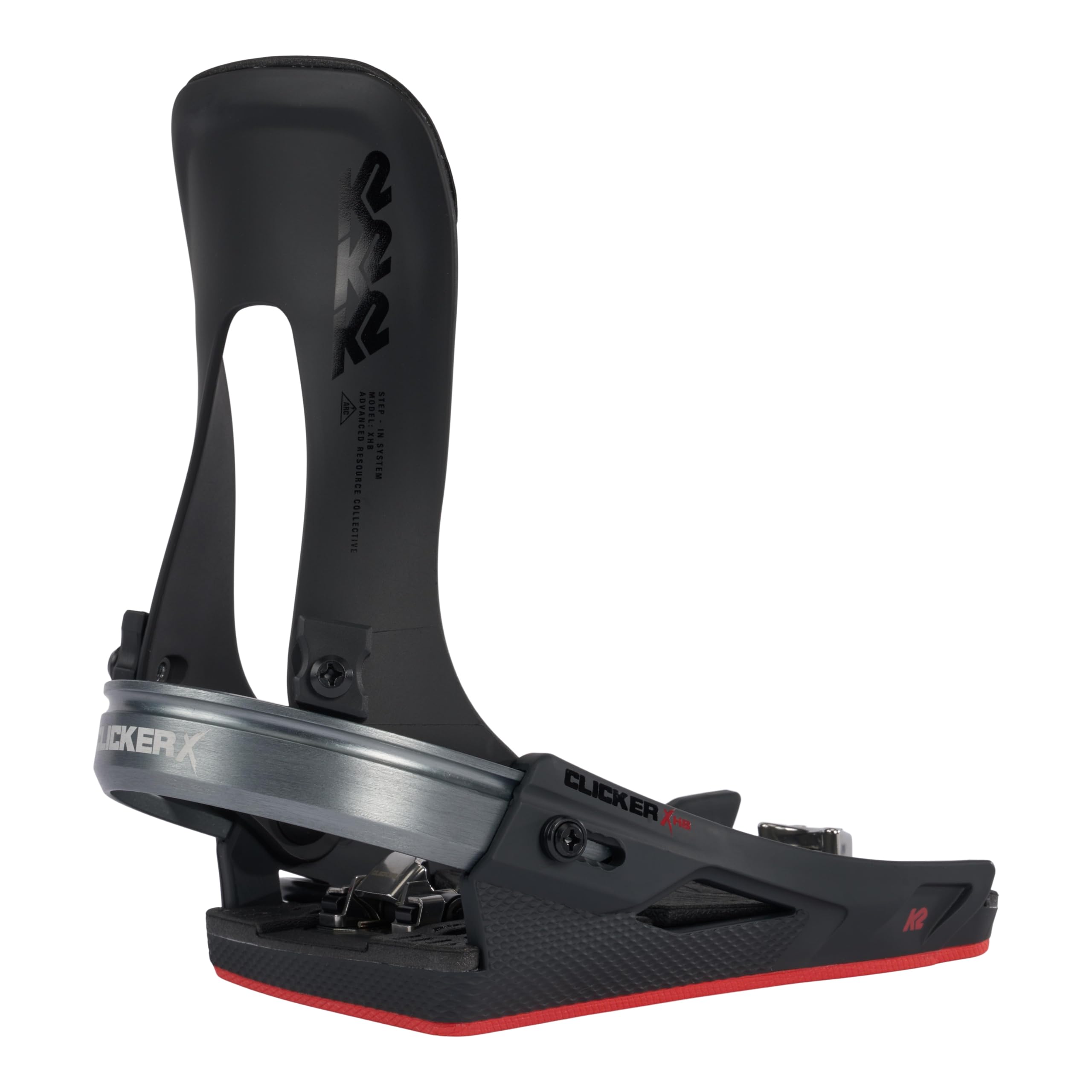 K2 Clicker X HB Women's Snowboard Bindings - Lightweight & Responsive for All-Mountain Riding - Perfect for Freestyle, Powder & Park Performance