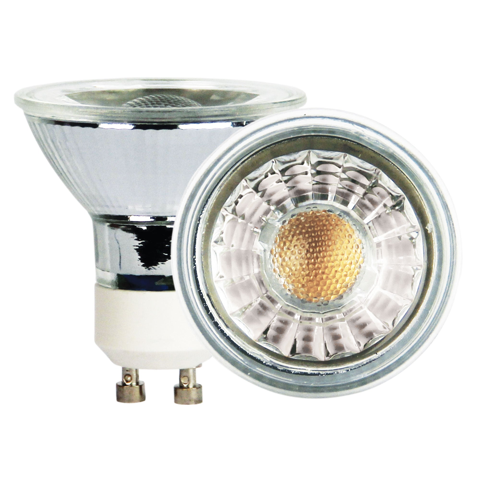 6W GU10 LED Bulbs Warm White 2700K - Energy Efficient Dimmable Globe Light for Home, Kitchen, Bedroom & Office Lighting