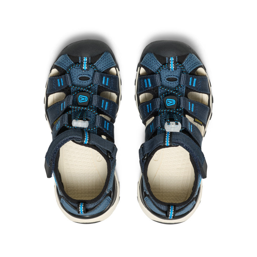 Newport Neo H2 Water Shoes for Toddlers & Little Kids - Blue Nights/Brilliant Blue | Lightweight & Quick-Dry for Beach, Pool & Outdoor Play