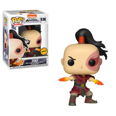 Avatar: The Last Airbender Pop! Vinyl Figure - Zuko (Chase) [538] | Exclusive Collectible | Perfect for Anime Fans & Gift Giving | Display for Home, Office or Gaming Room Decor