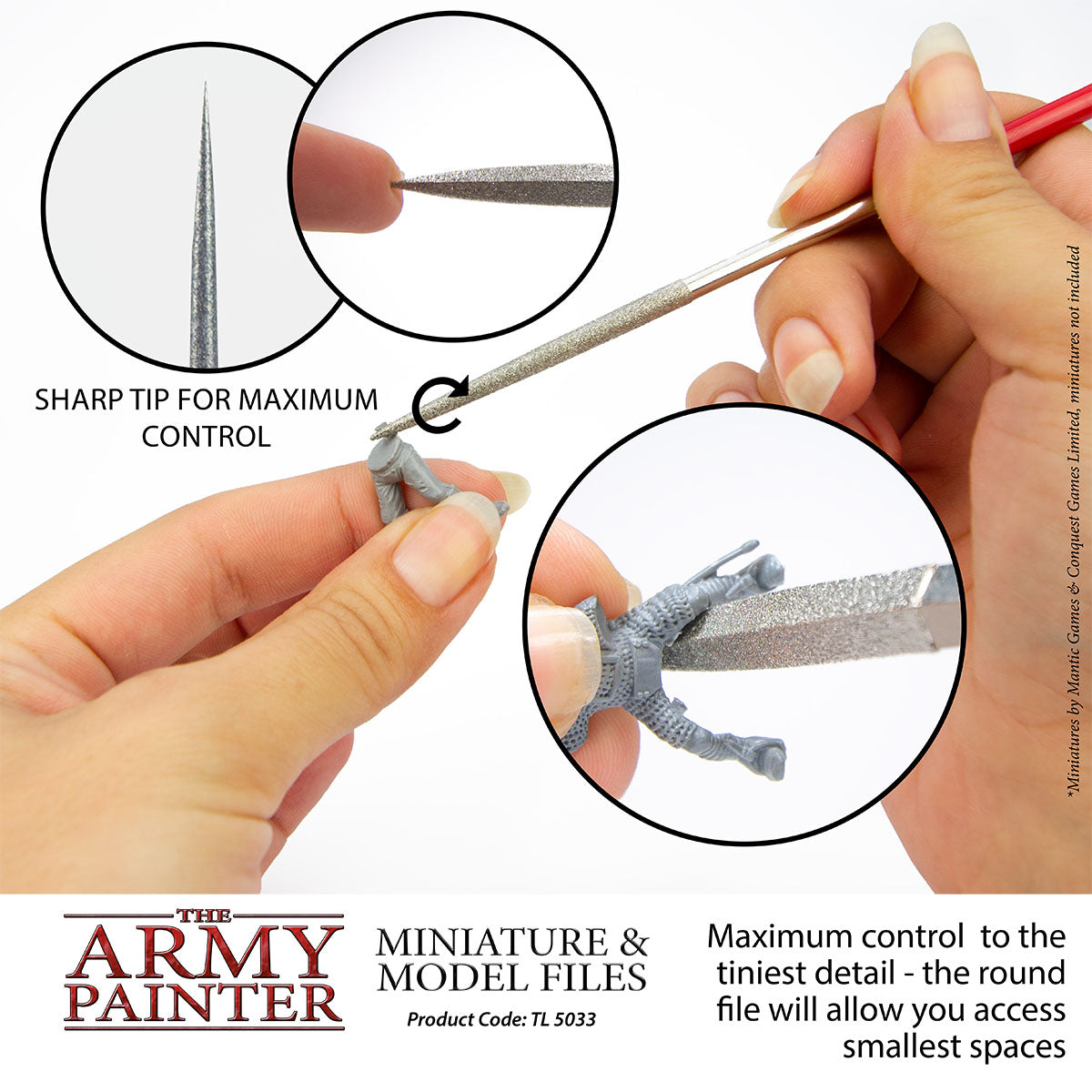 Miniature and Model Files - High Precision Tools for Miniature Crafting & DIY Projects | Perfect for Hobbyists, Model Builders & Collectors