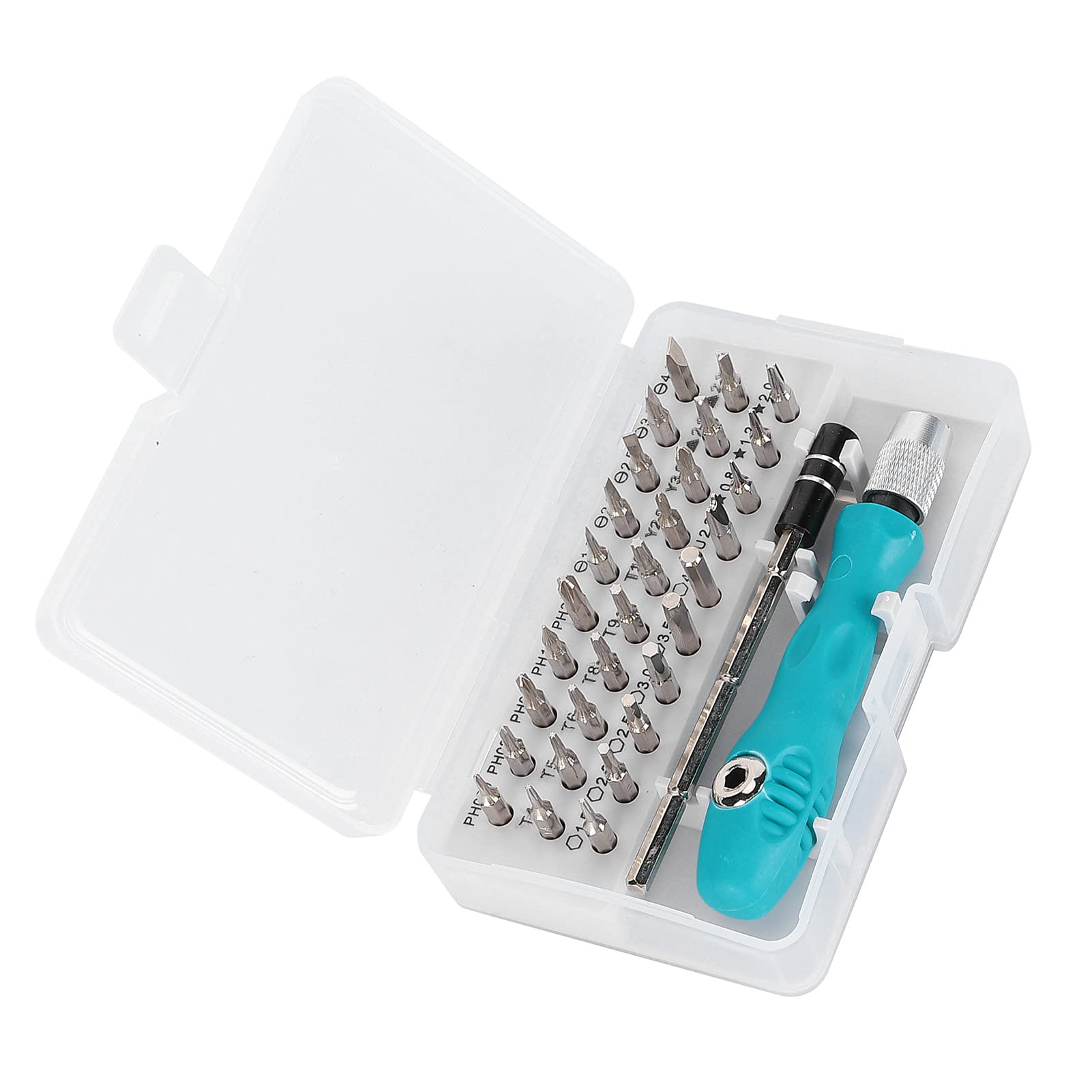 45 Steel Screwdriver Set - Hex & Slot Screwdrivers for Phone, Computer & Circuit Board Repair | Precision Tools for Electronics, DIY & Home Maintenance