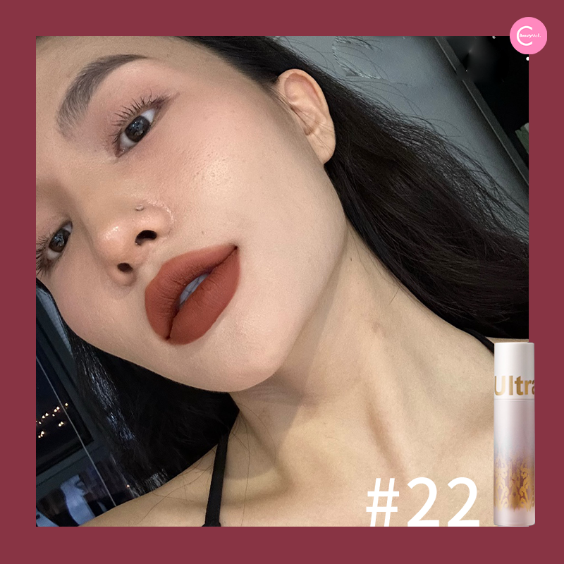 Ultra Link Soft Matte Lip Mousse - Long Lasting Velvety Lipstick for Women, Hydrating & Non-Drying Liquid Lipstick - Perfect for Daily Wear, Parties & Special Occasions