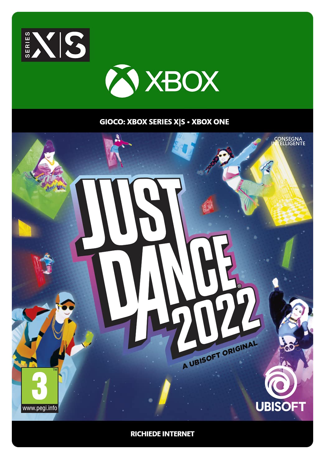 Just Dance 2022 Standard Edition - Xbox One Digital Download Code | Fun Dance Game for Parties & Family Fitness
