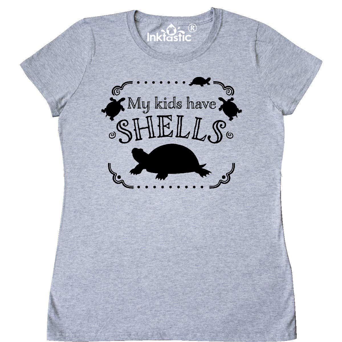Inktastic Turtle Family T-Shirt for Women & Pet Lovers - Casual Wear