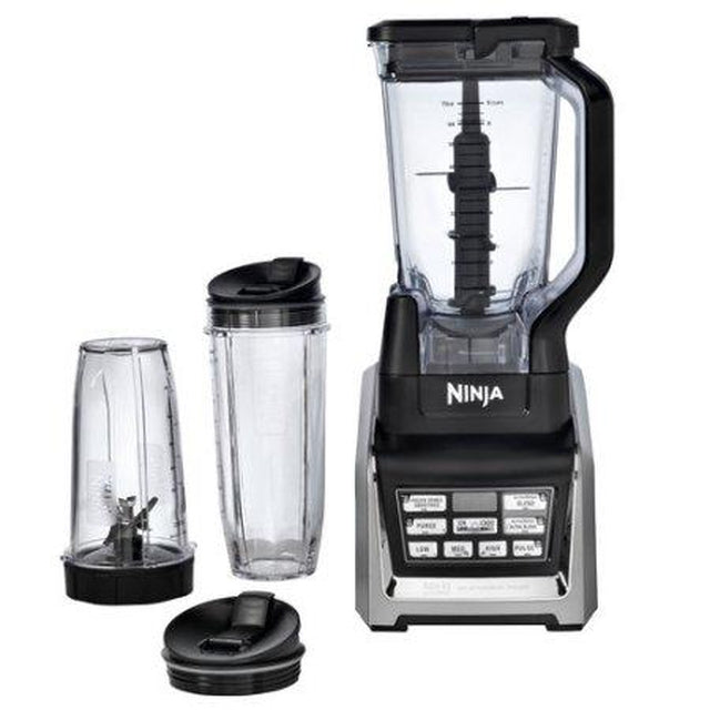 Ninja DUO with Auto iQ 7-Speed Blender - Professional Countertop Blender for Smoothies, Shakes & Food Prep - Powerful 1500W Motor - BPA-Free - Perfect for Kitchen, Gym & Healthy Lifestyle (BL641, Black)