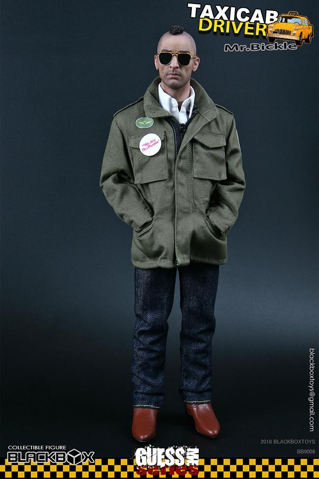1/6 Scale Taxicab Driver Action Figure - Blackbox BB 9008 Collectible Model for Movie Fans & Display Scenes