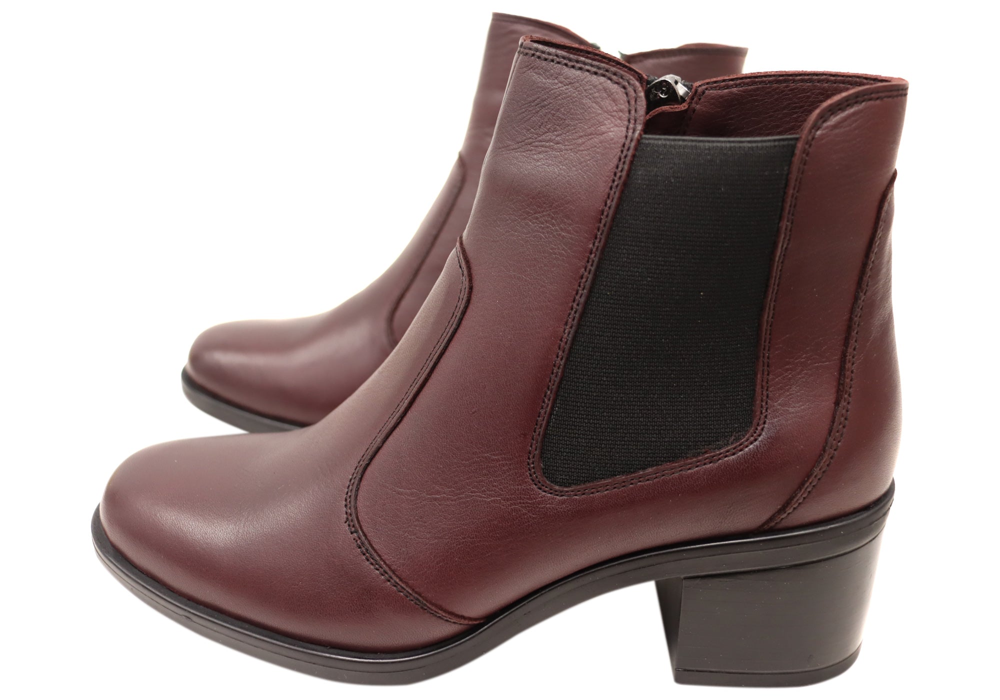 Orizonte Velmer Women's European Comfortable Leather Ankle Boots - Stylish & Soft for Walking, Work & Casual Outfits