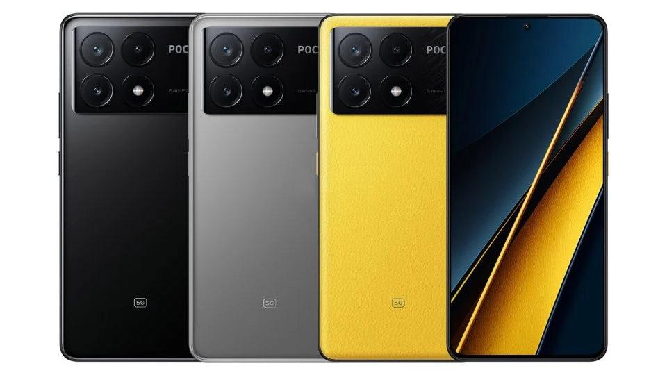 Xiaomi Poco X6/X6 Pro 5G Smartphone (256GB/512GB) - High Performance Android Phone for Gaming, Streaming & Productivity | Fast Charging, AMOLED Display, Dual SIM