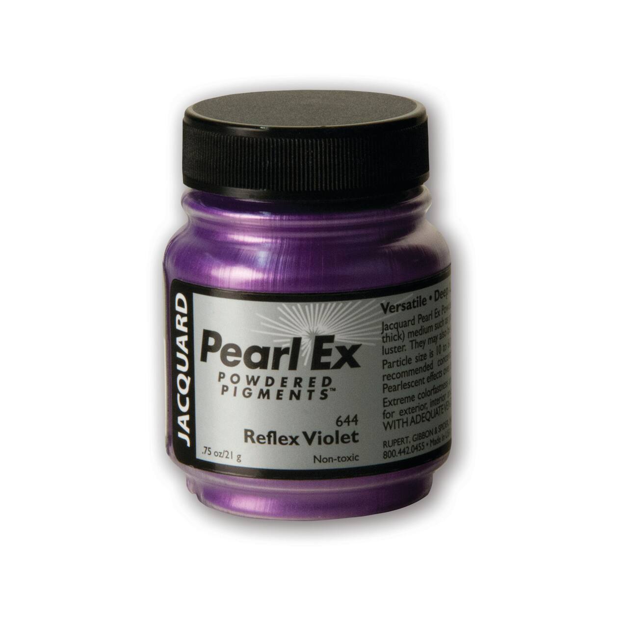 Pearl Ex Powdered Pigments - Jacquard Metallic Paint for Arts & Crafts - 1/2 oz - Perfect for Scrapbooking, Card Making & DIY Projects