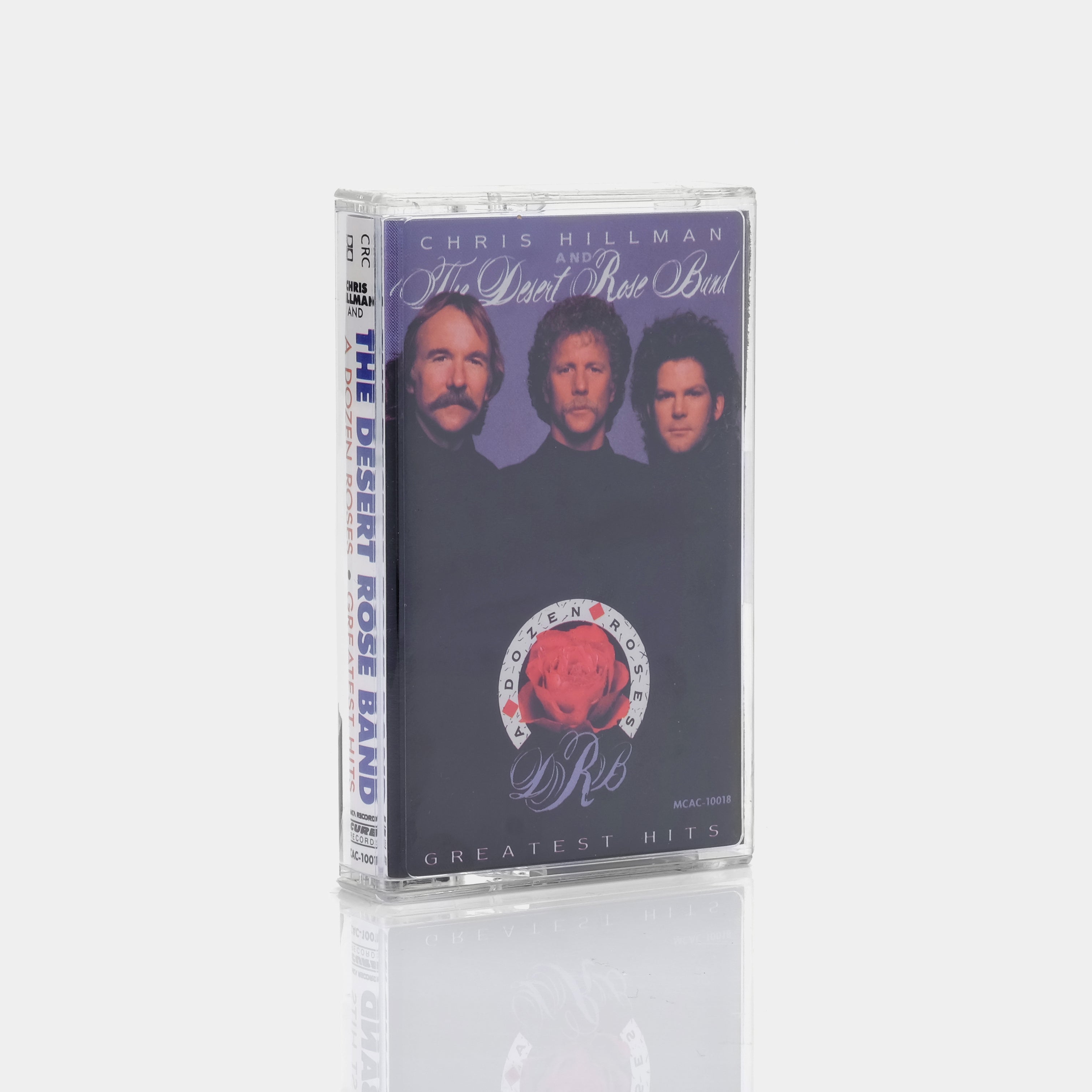 Chris Hillman And The Desert Rose Band - A Dozen Roses Greatest Hits Cassette Tape | Vintage Country Music Collectible | Perfect for Road Trips & Retro Music Lovers