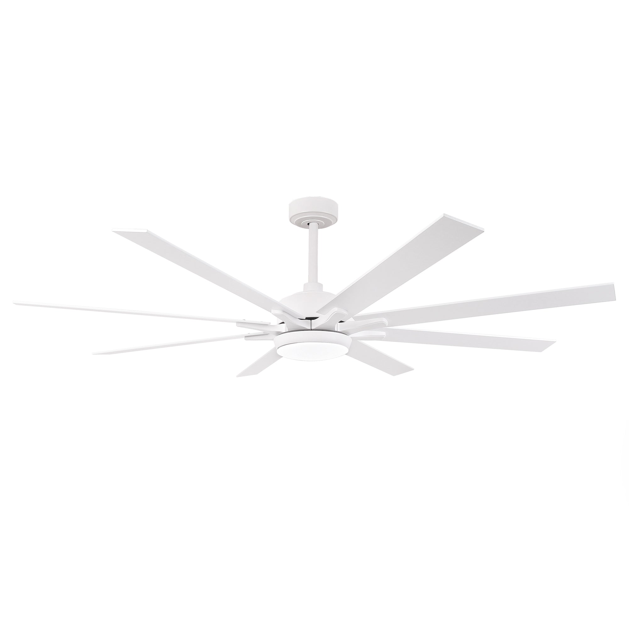 65 Inch Teresa Modern Double Sided Blades Ceiling Fan with Remote Control & LED Light - Perfect for Living Room, Bedroom and Outdoor Patio Cooling