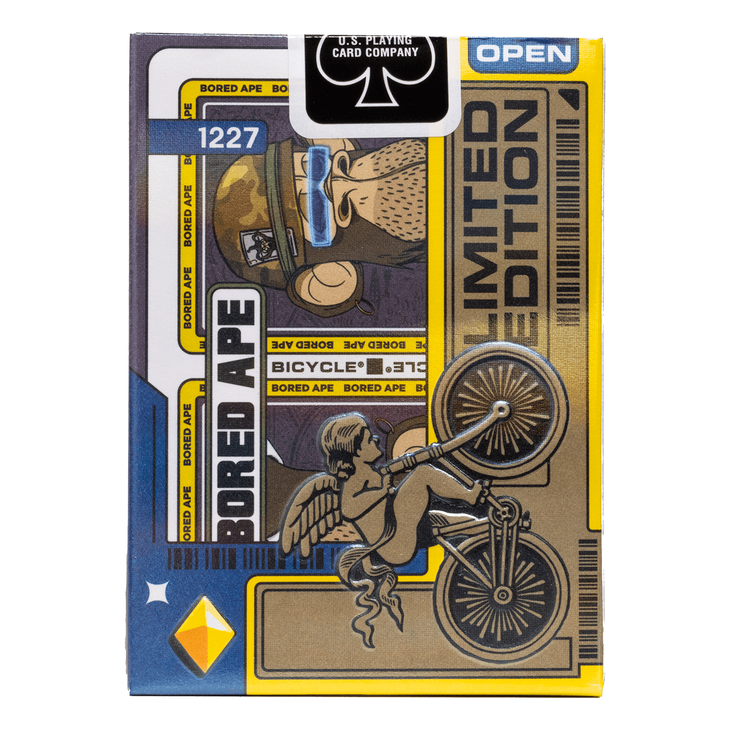 Bored Ape Bicycle Playing Cards - Premium Poker Deck for Collectors & Card Games - Perfect for Poker Nights, Magic Tricks & Gifts